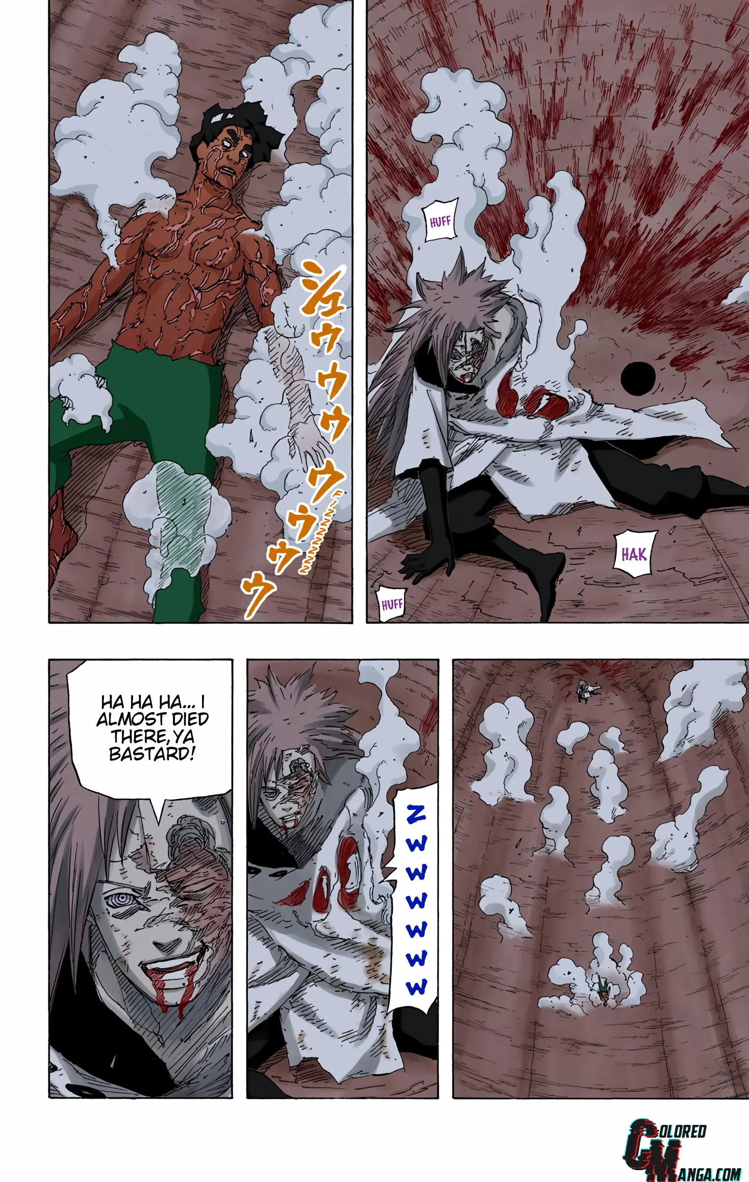 Naruto Colored Manga Online, chapter 672, page 12