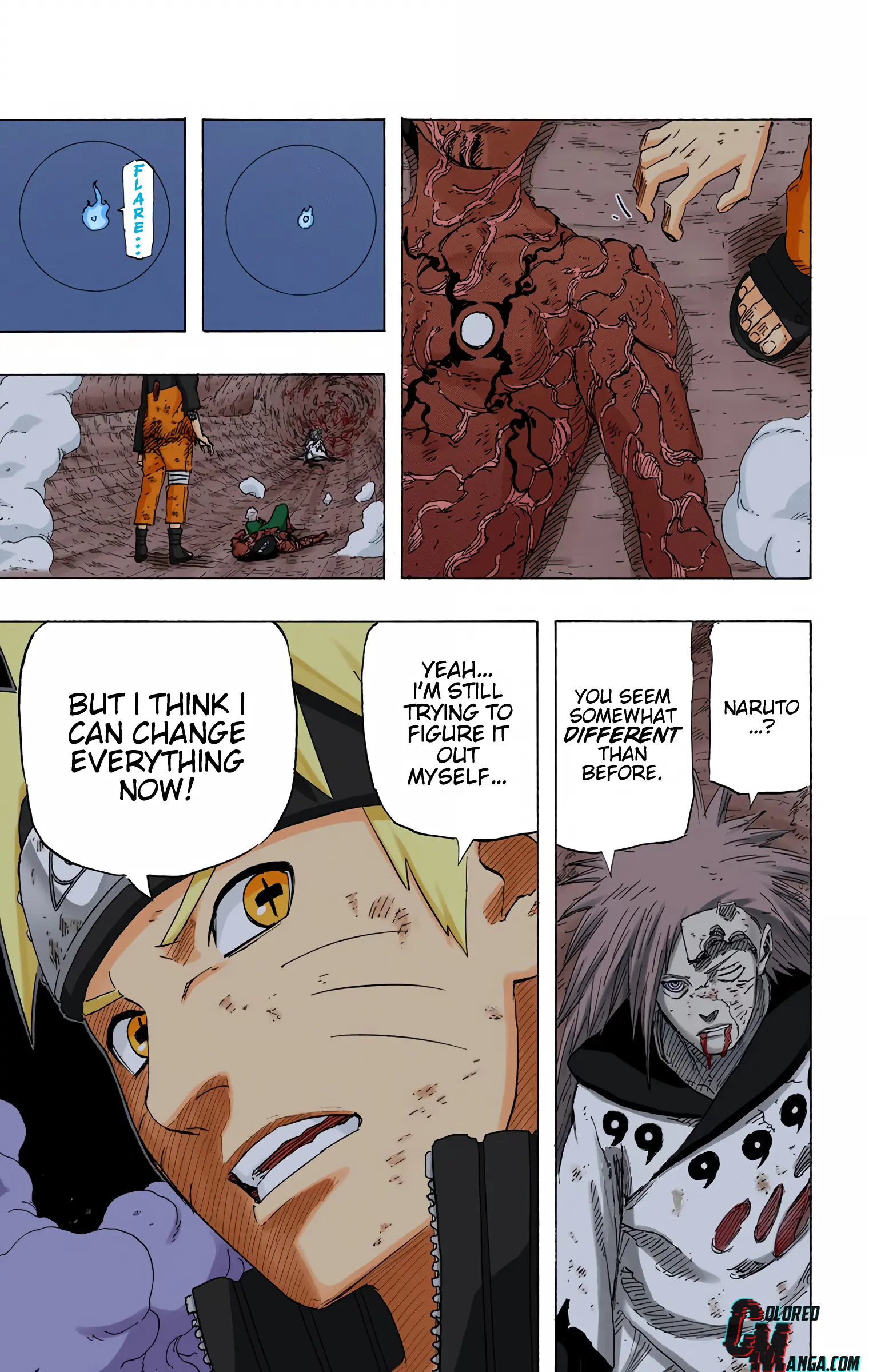 Naruto Colored Manga Online, chapter 672, page 15