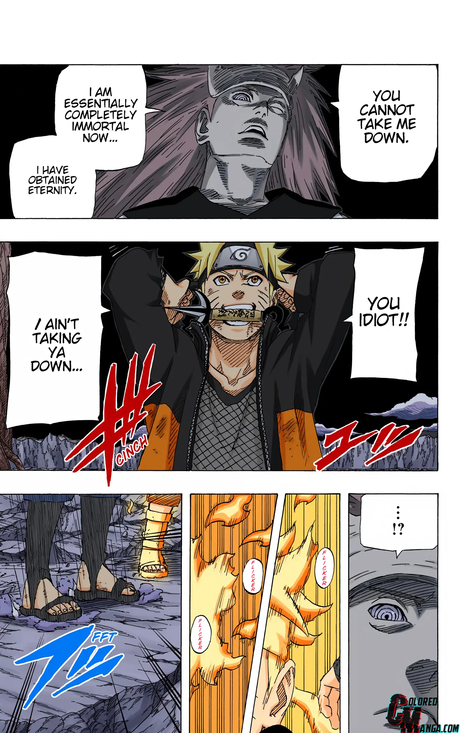 Naruto Colored Manga Online, chapter 673, page 13