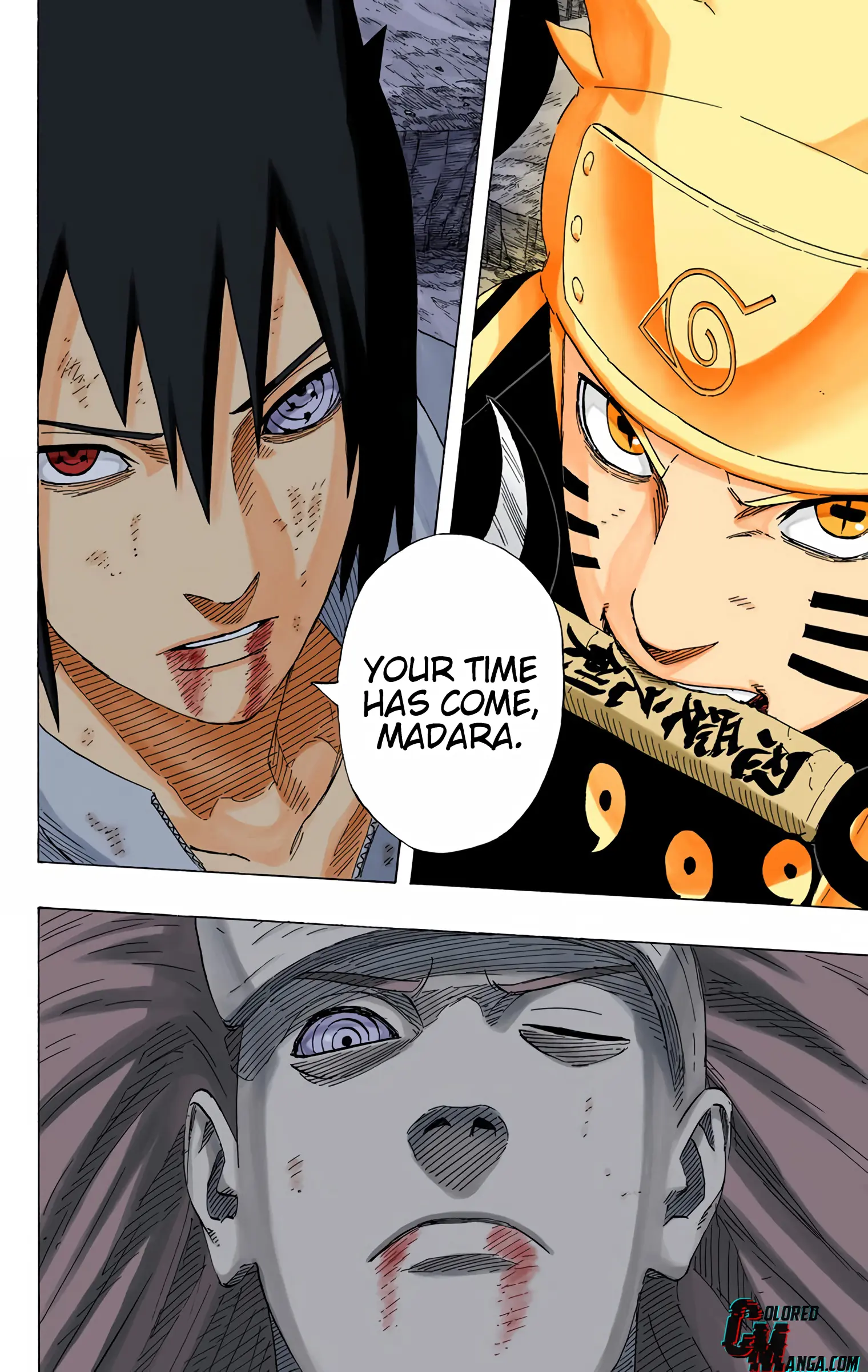 Naruto Colored Manga Online, chapter 673, page 15