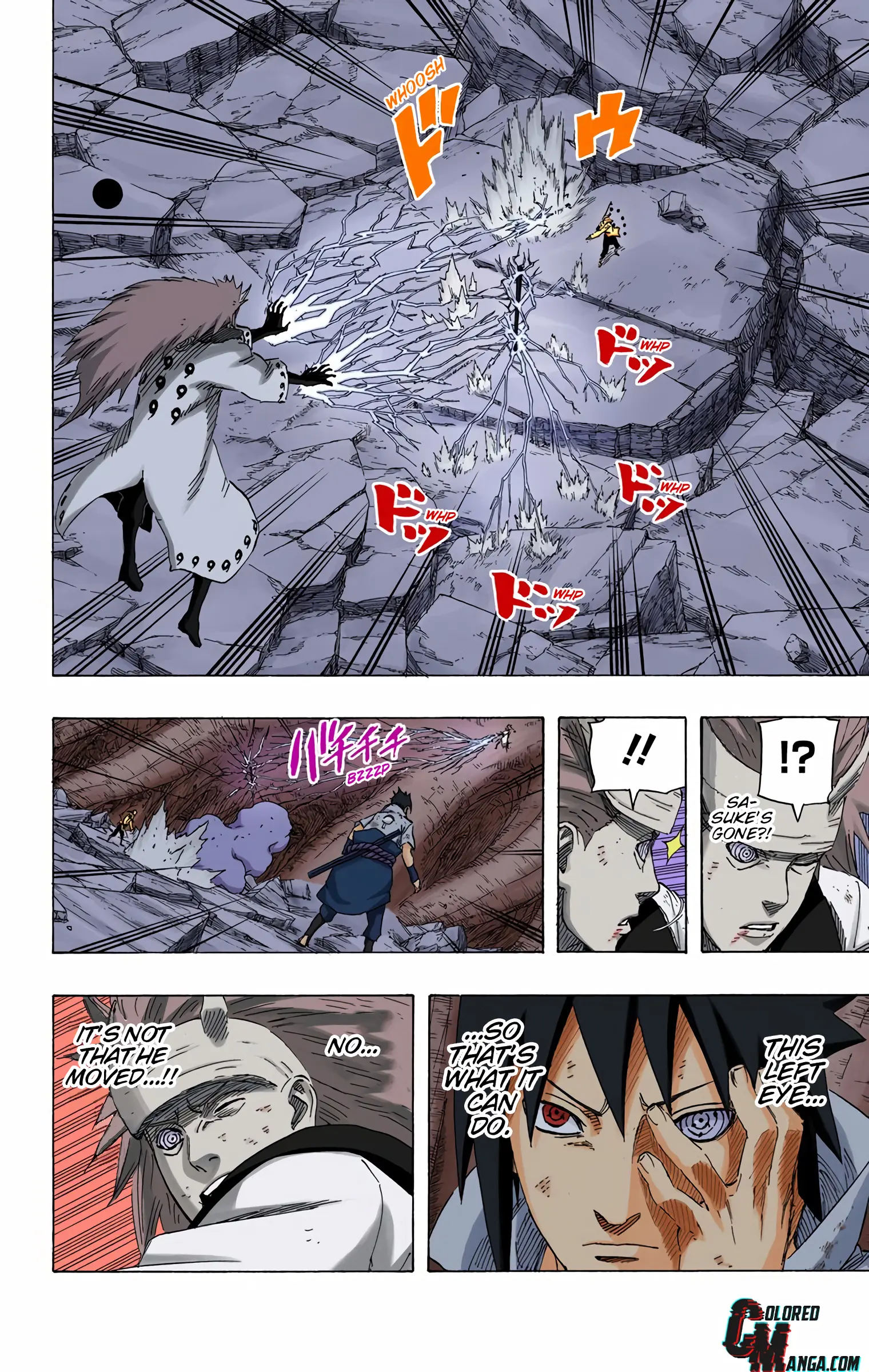 Naruto Colored Manga Online, chapter 674, page 2
