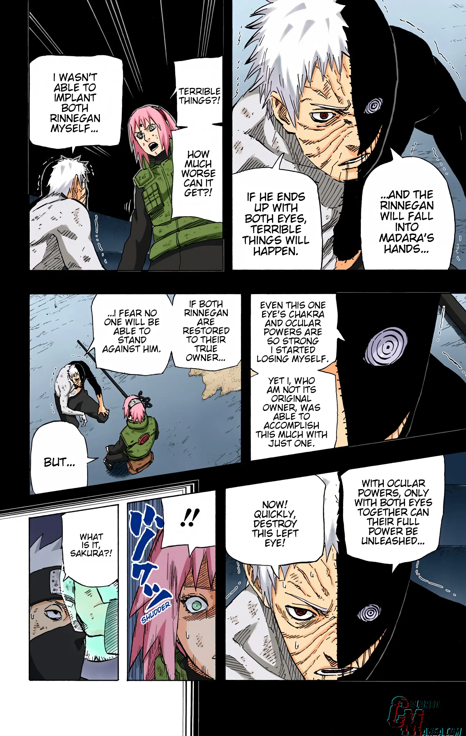 Naruto Colored Manga Online, chapter 675, page 4