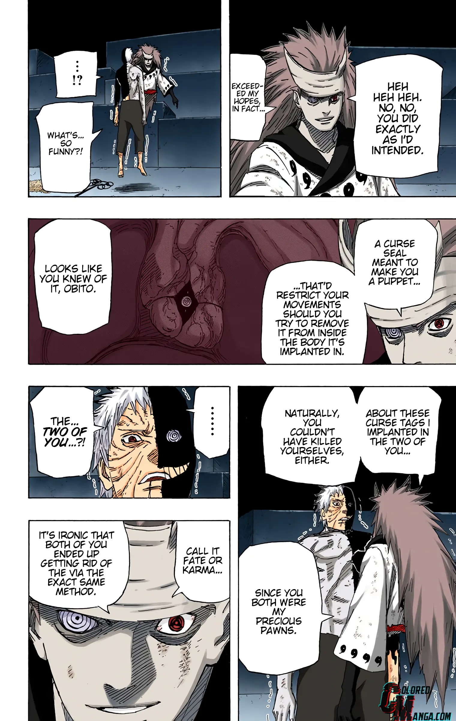Naruto Colored Manga Online, chapter 675, page 6