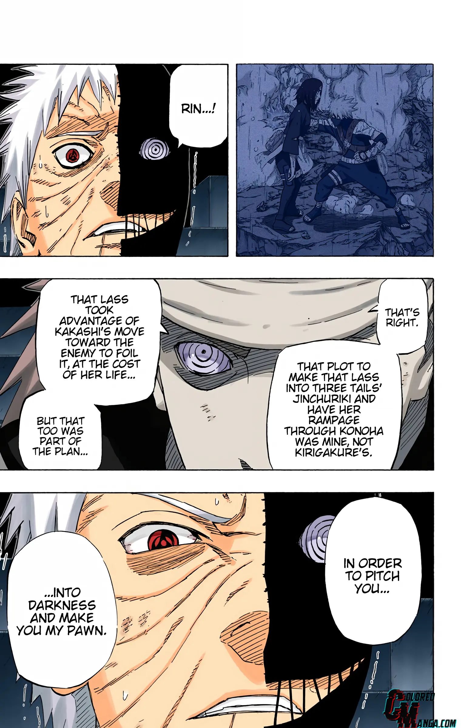 Naruto Colored Manga Online, chapter 675, page 7