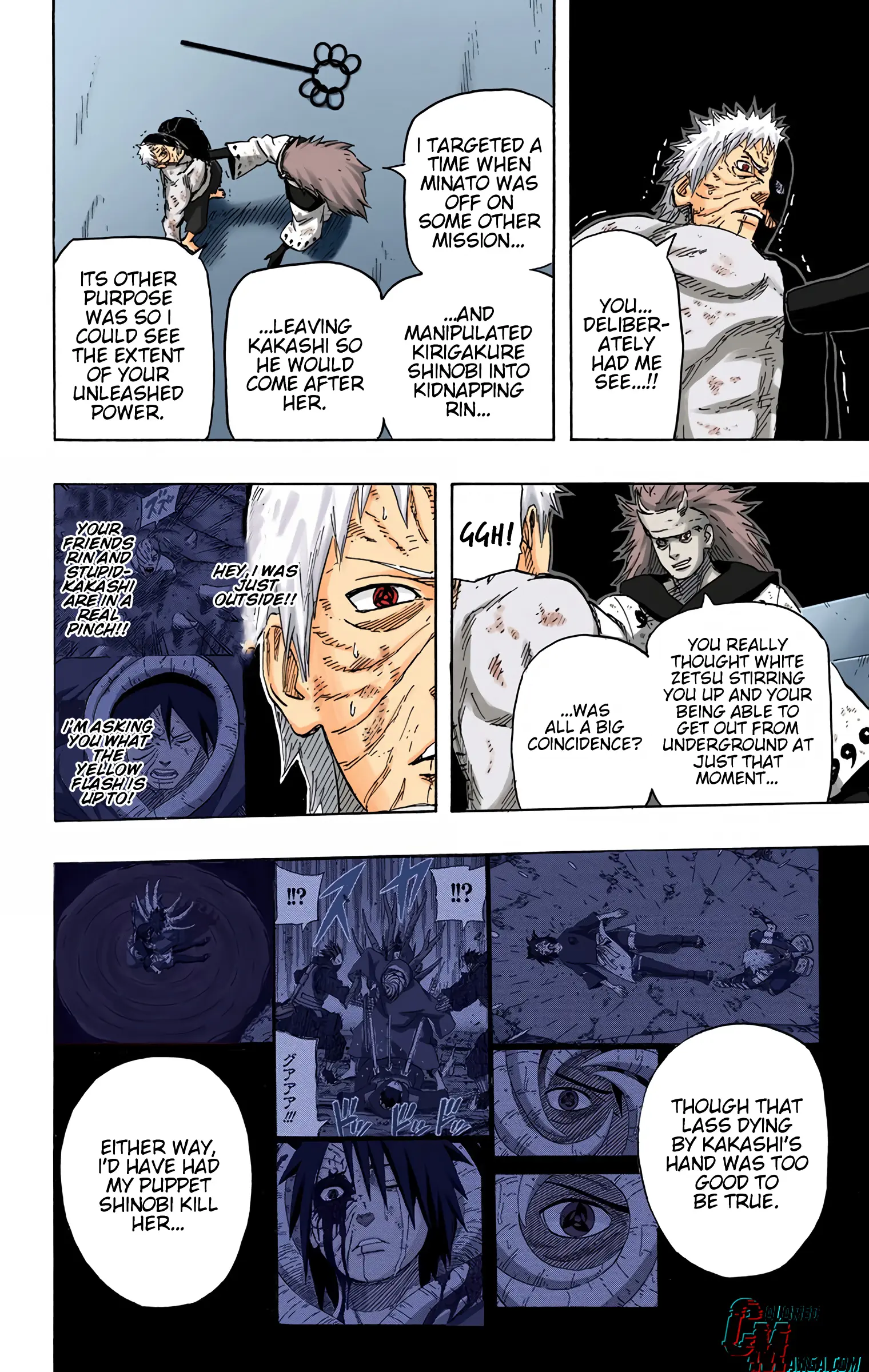 Naruto Colored Manga Online, chapter 675, page 8