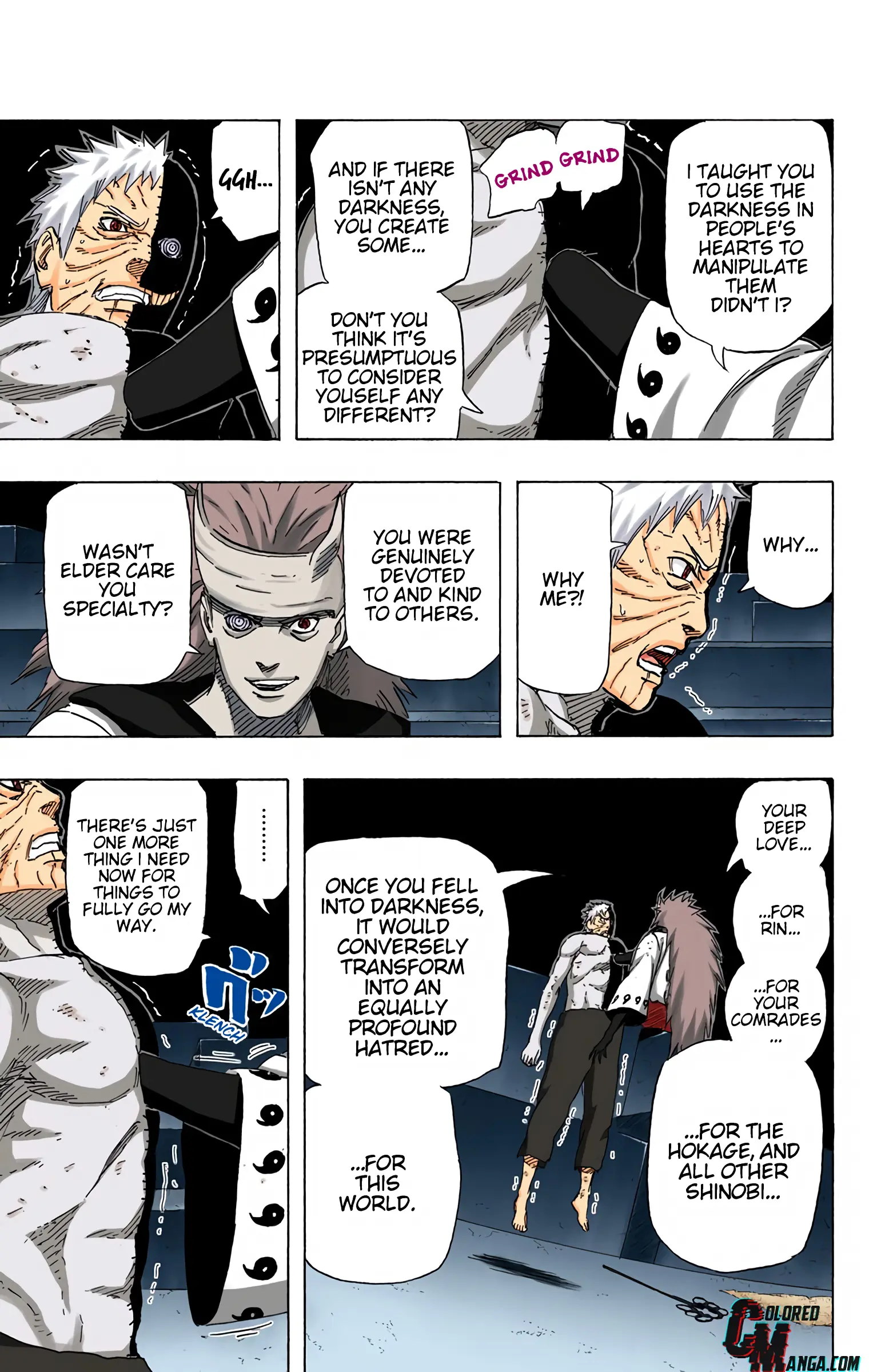 Naruto Colored Manga Online, chapter 675, page 9