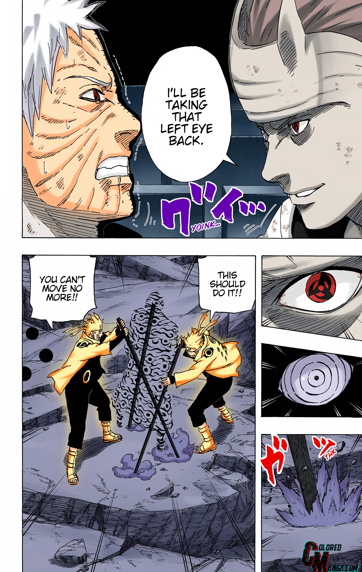 Naruto Colored Manga Online, chapter 675, page 10