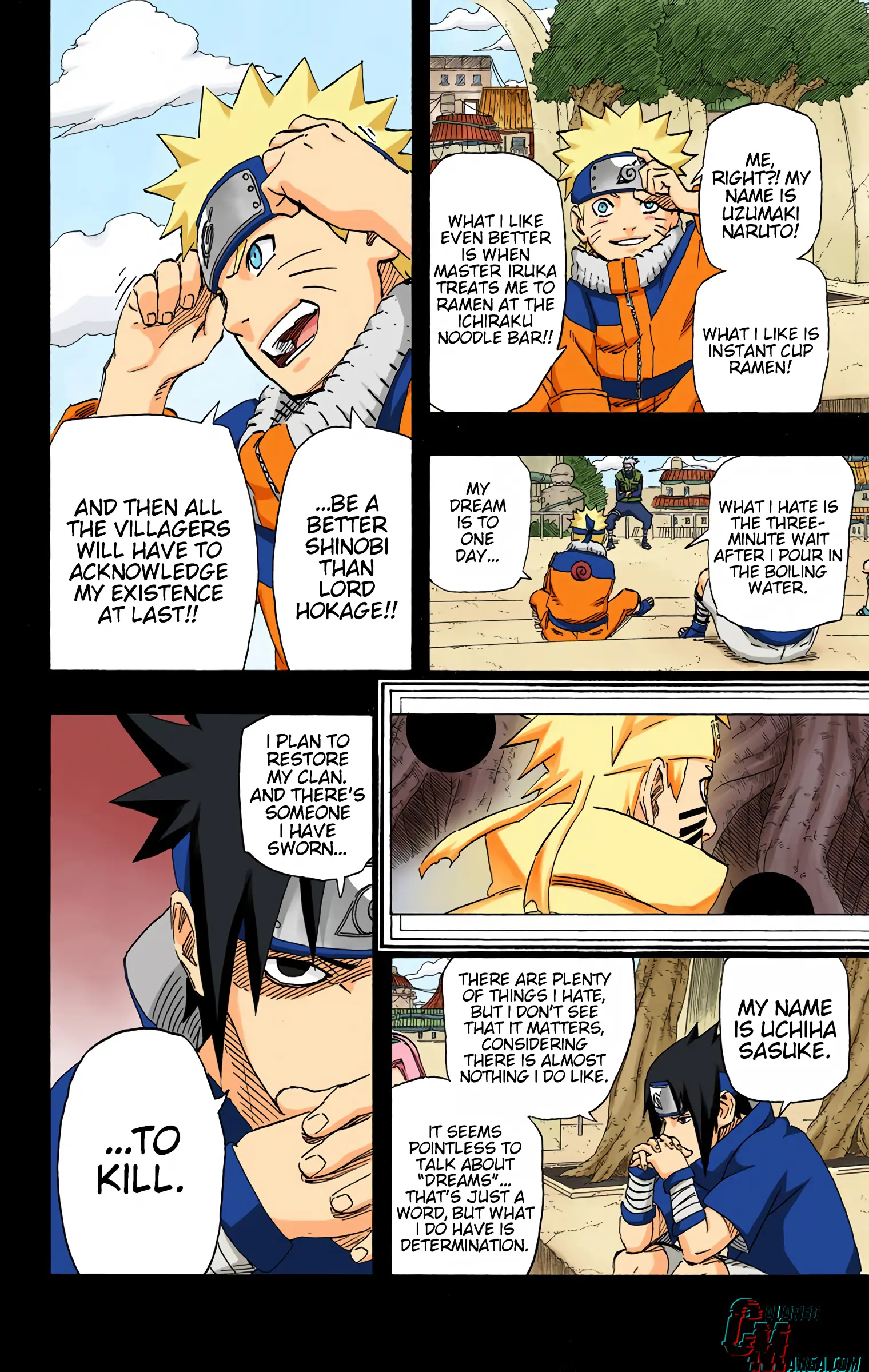 Naruto Colored Manga Online, chapter 675, page 14