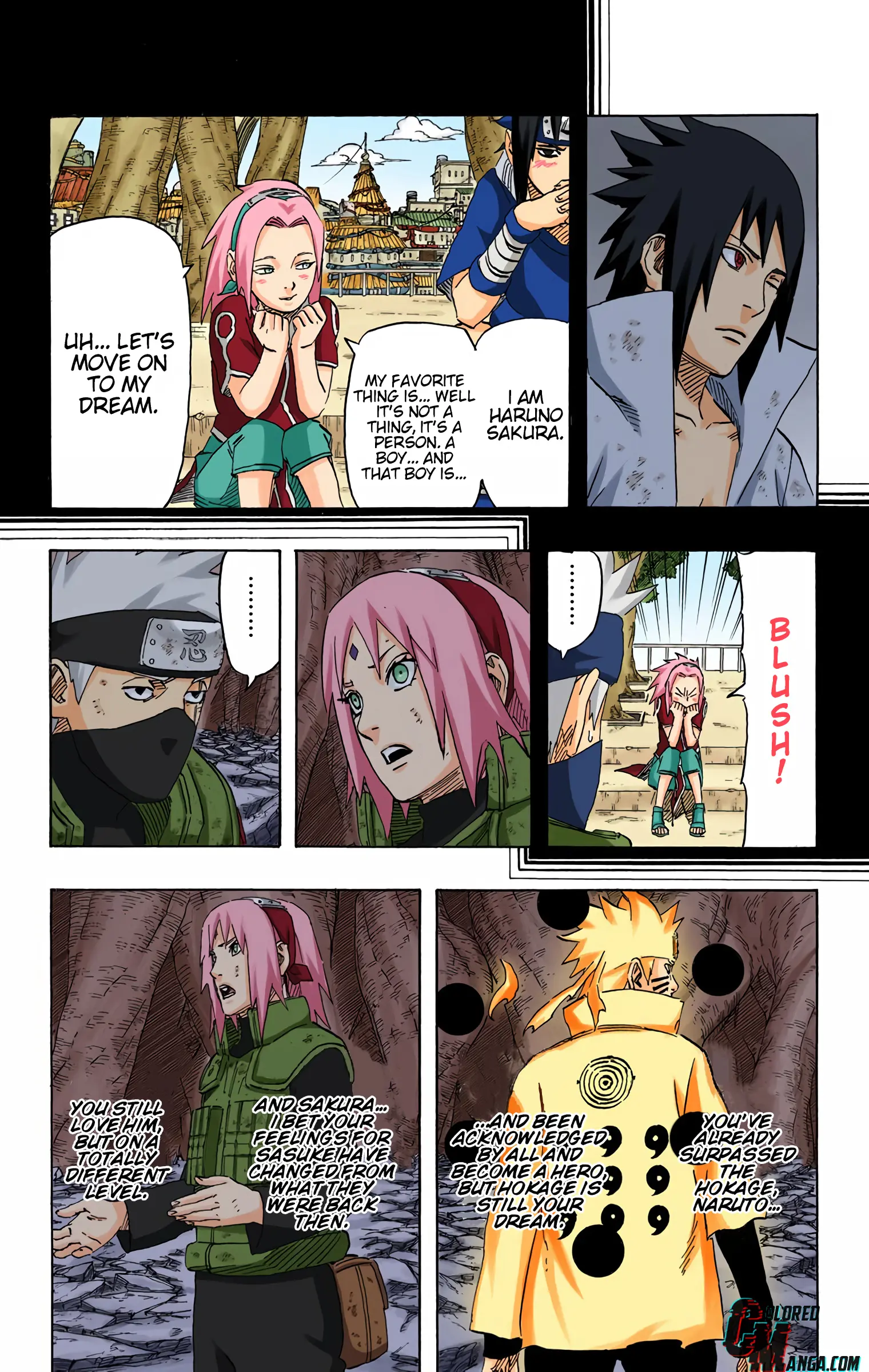 Naruto Colored Manga Online, chapter 675, page 15