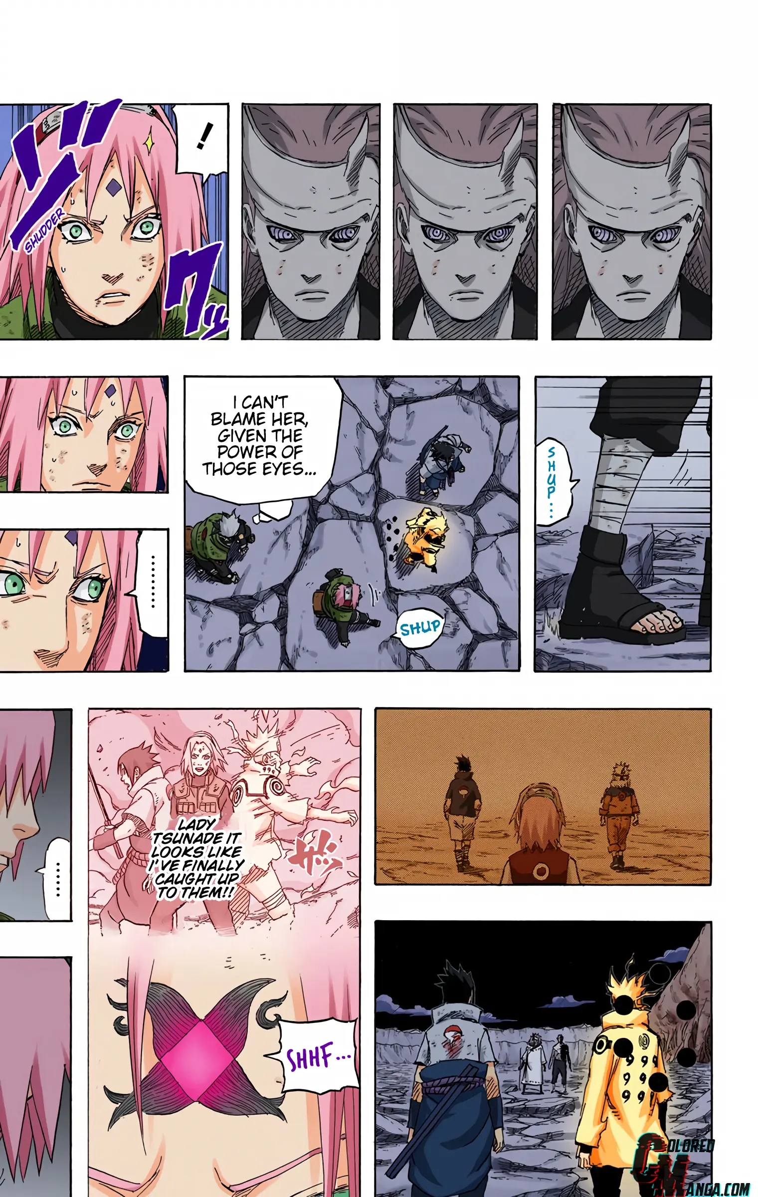 Naruto Colored Manga Online, chapter 676, page 3