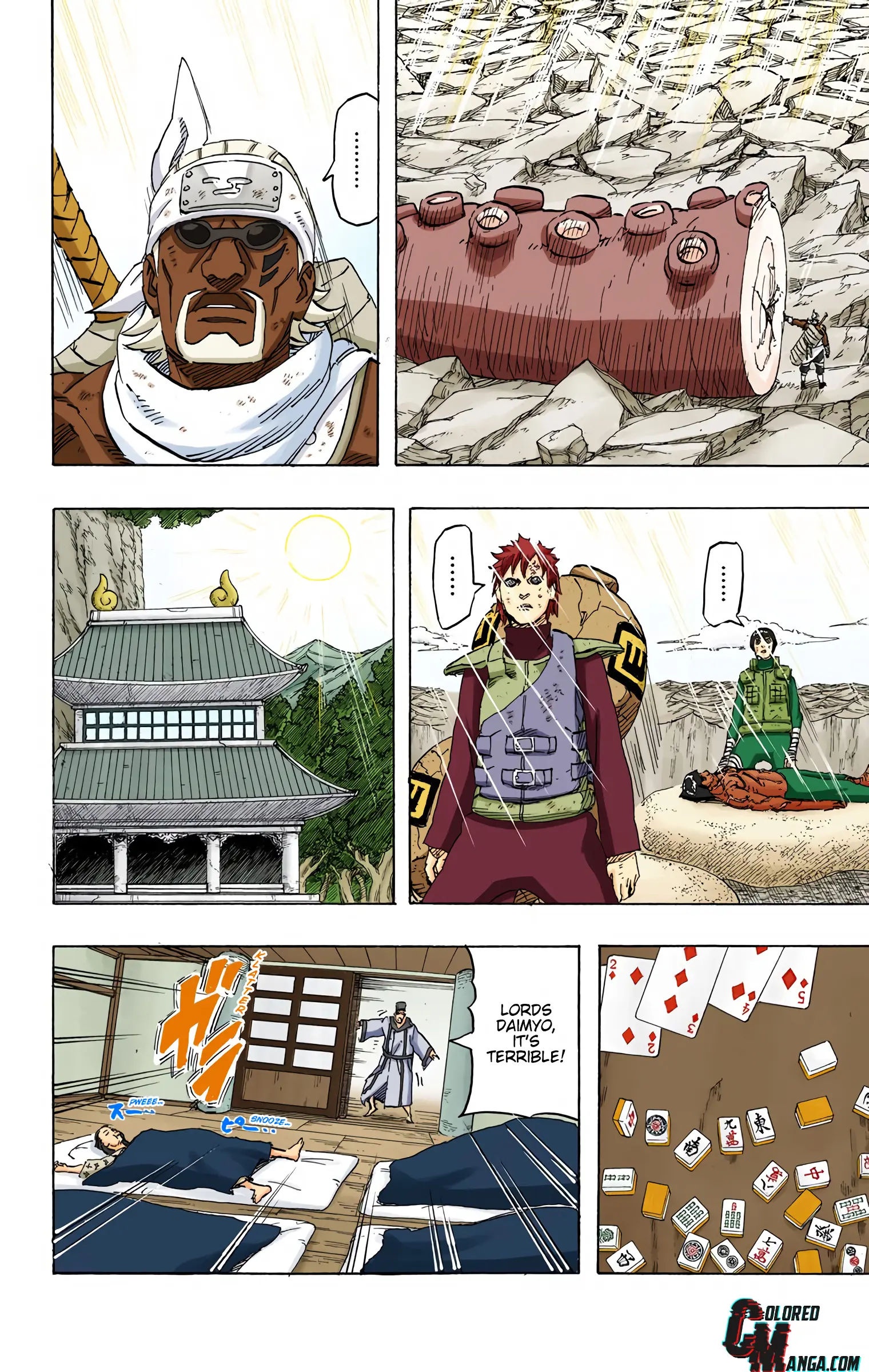 Naruto Colored Manga Online, chapter 677, page 9