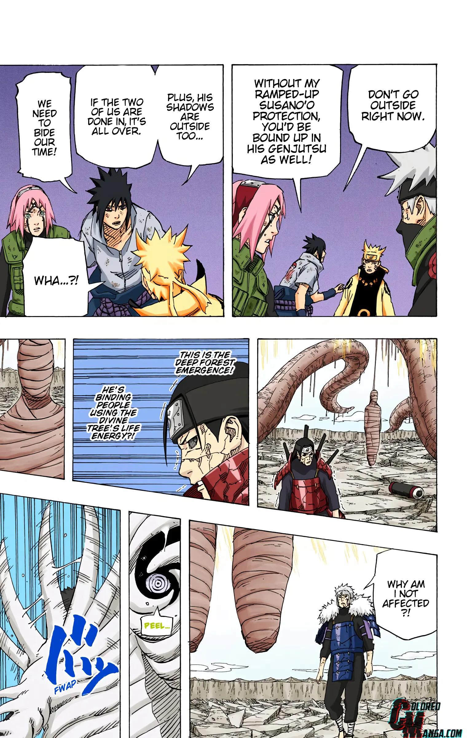Naruto Colored Manga Online, chapter 677, page 14