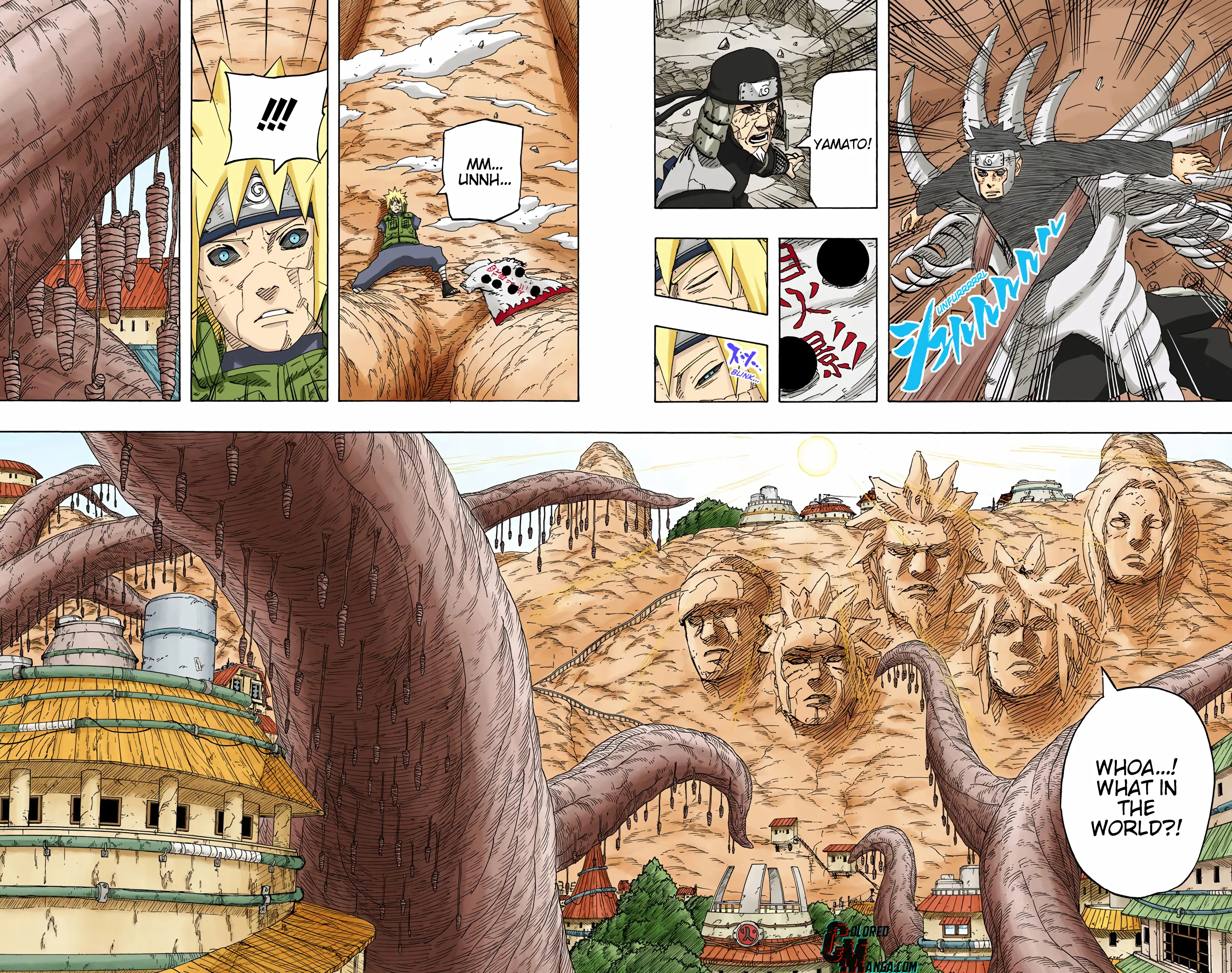 Naruto Colored Manga Online, chapter 677, page 15