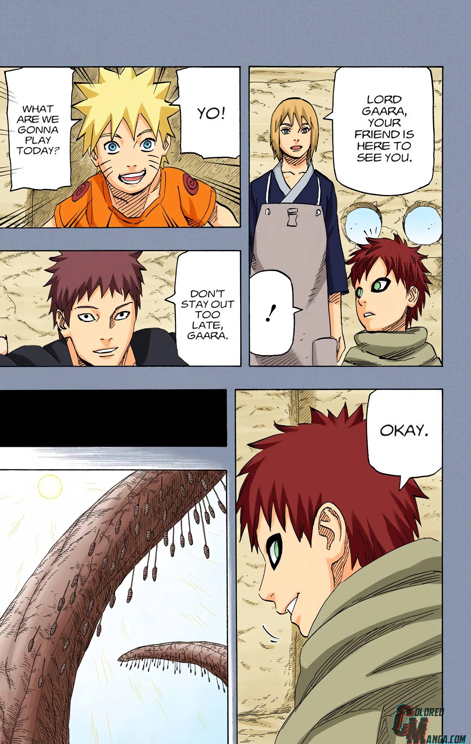 Naruto Colored Manga Online, chapter 678, page 9