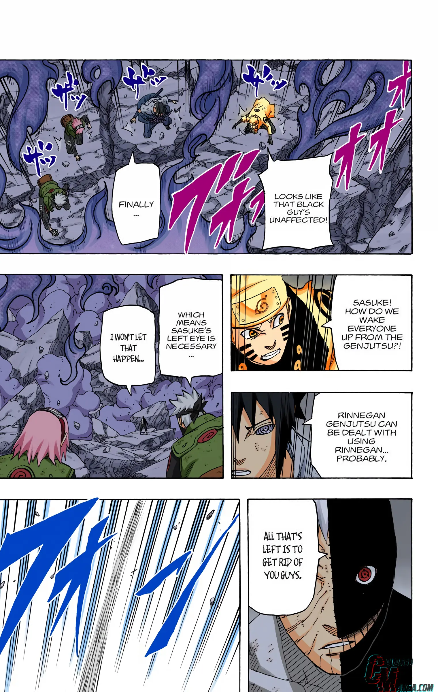 Naruto Colored Manga Online, chapter 678, page 11