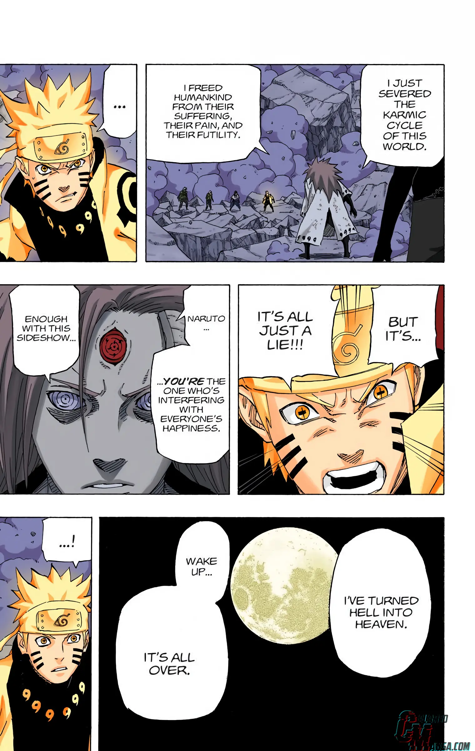 Naruto Colored Manga Online, chapter 678, page 13