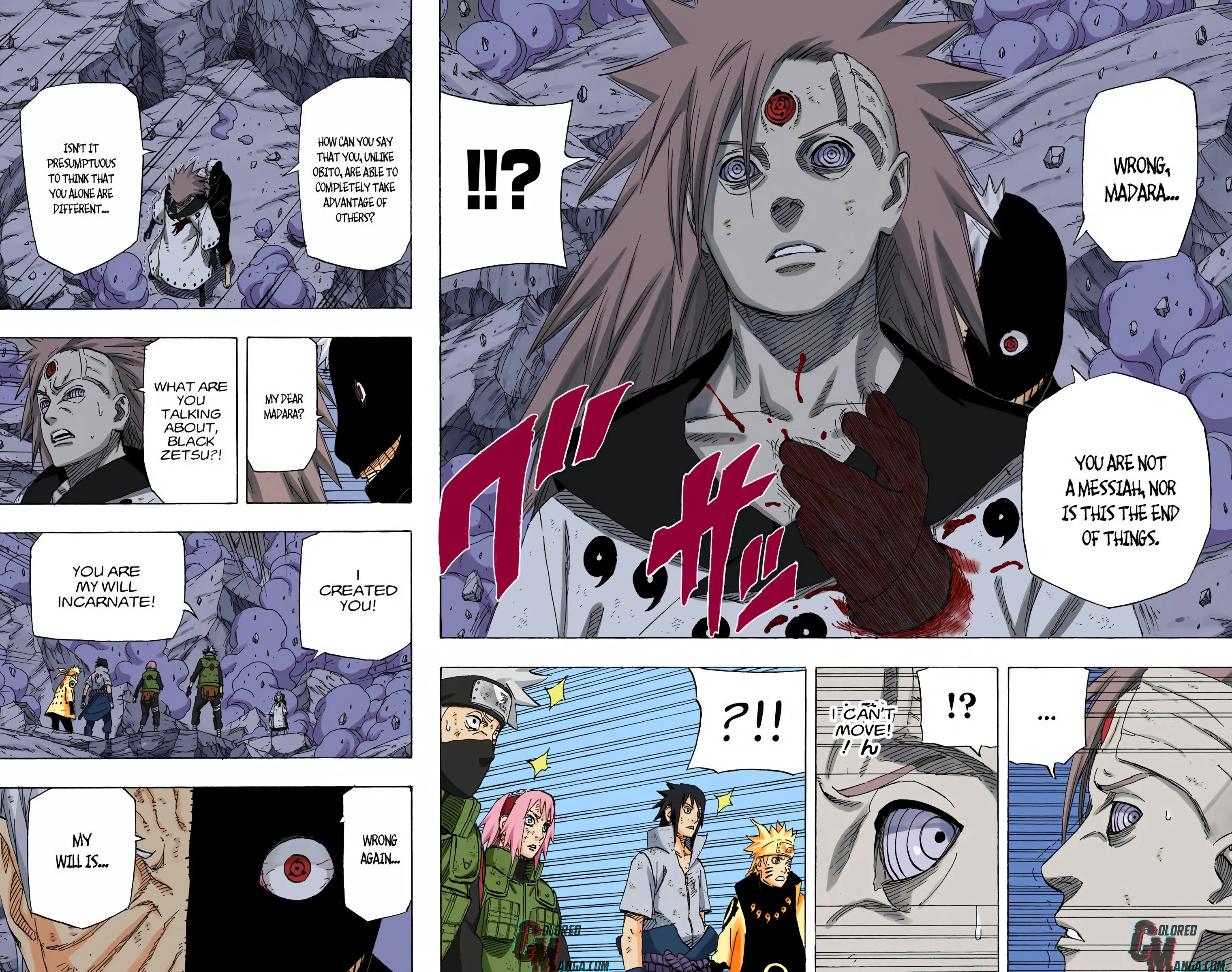 Naruto Colored Manga Online, chapter 678, page 14