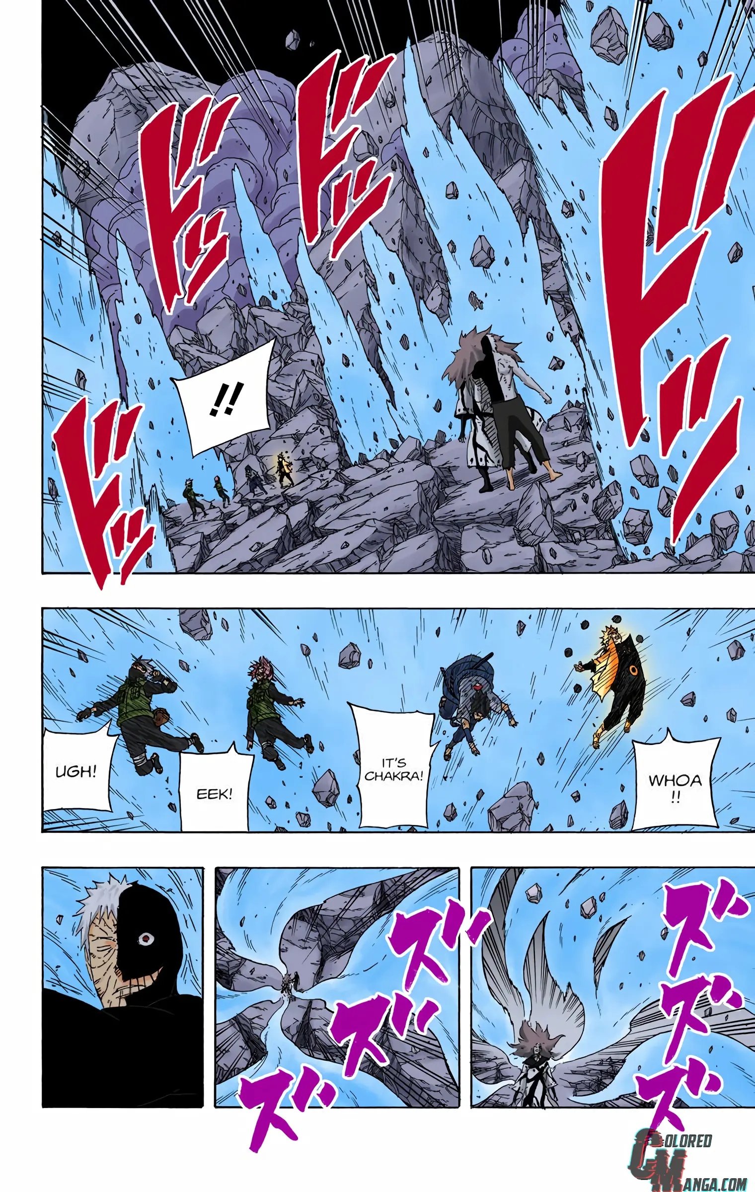 Naruto Colored Manga Online, chapter 679, page 2