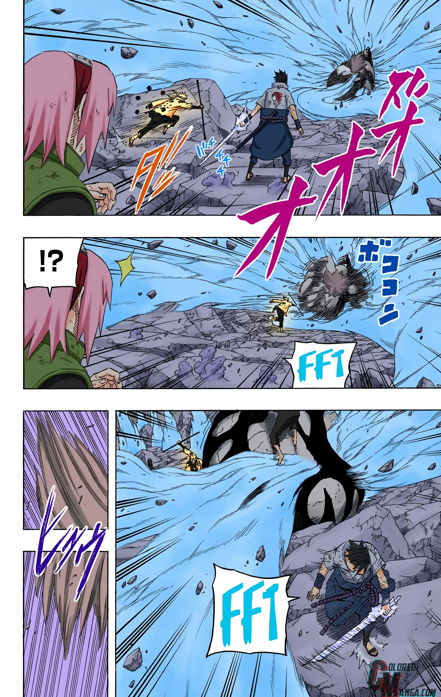 Naruto Colored Manga Online, chapter 679, page 4