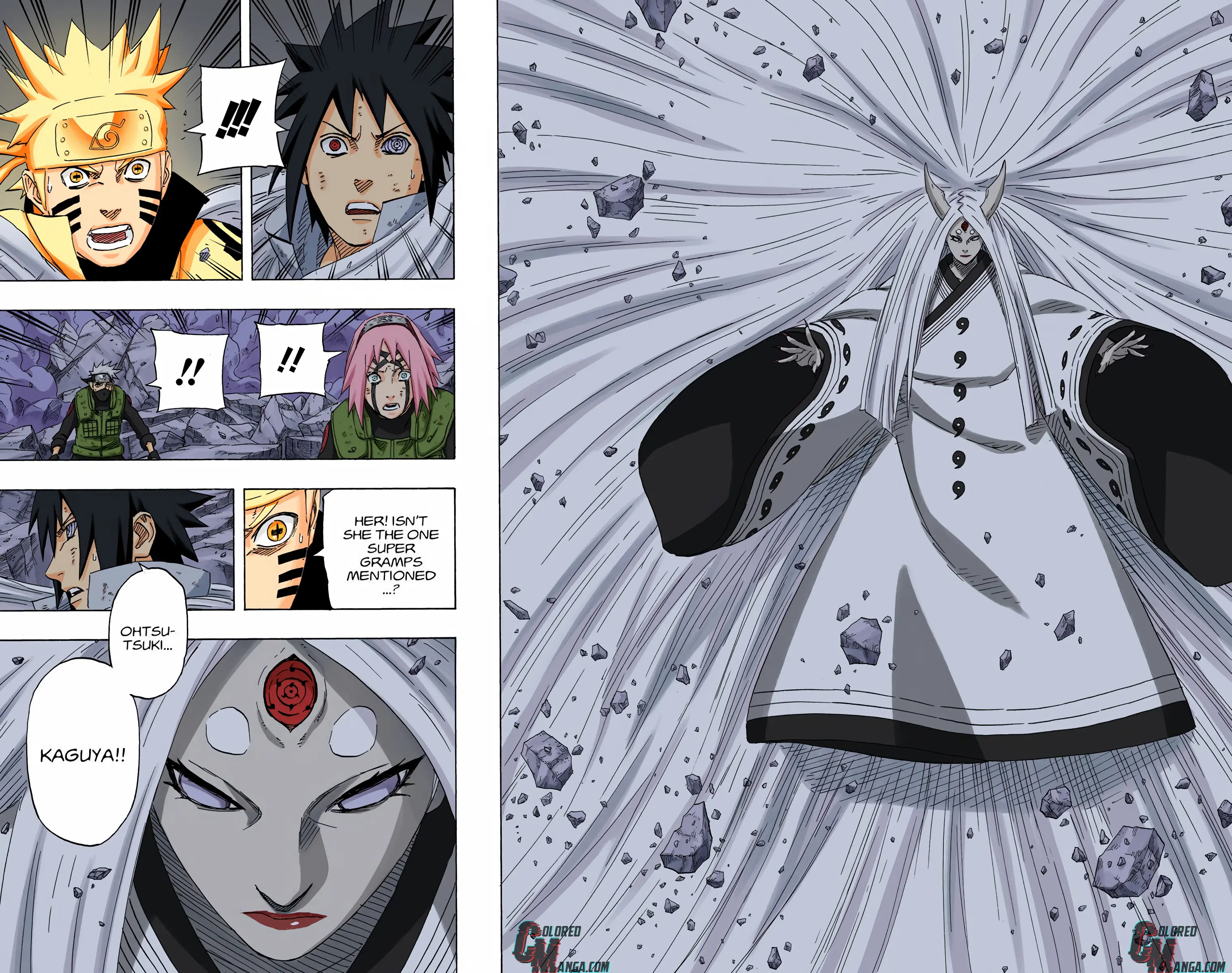 Naruto Colored Manga Online, chapter 679, page 9