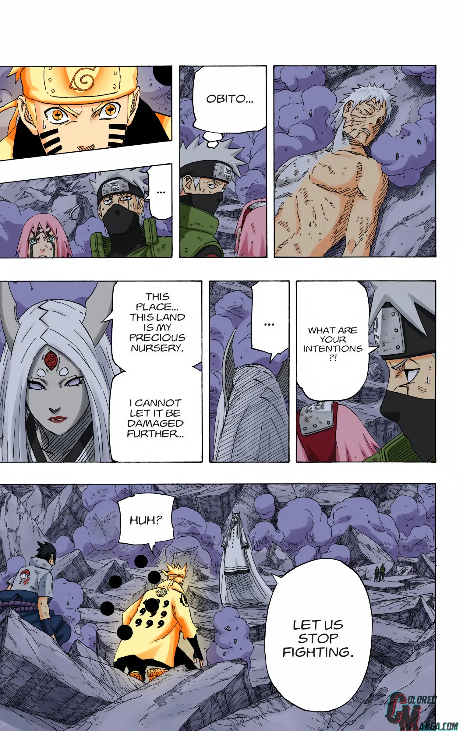 Naruto Colored Manga Online, chapter 679, page 13