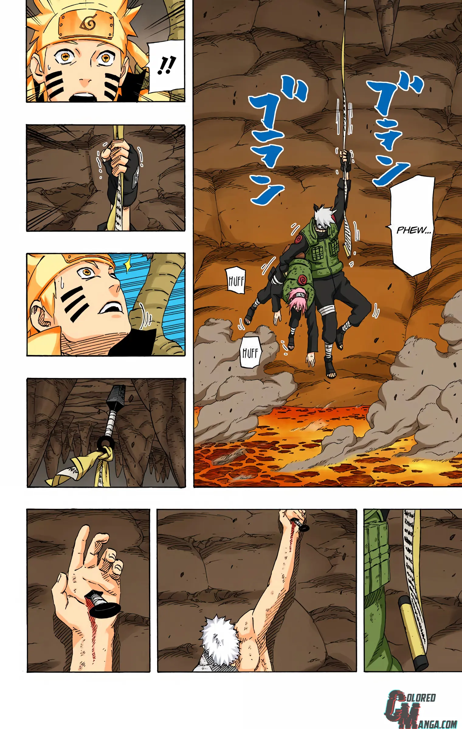 Naruto Colored Manga Online, chapter 680, page 8