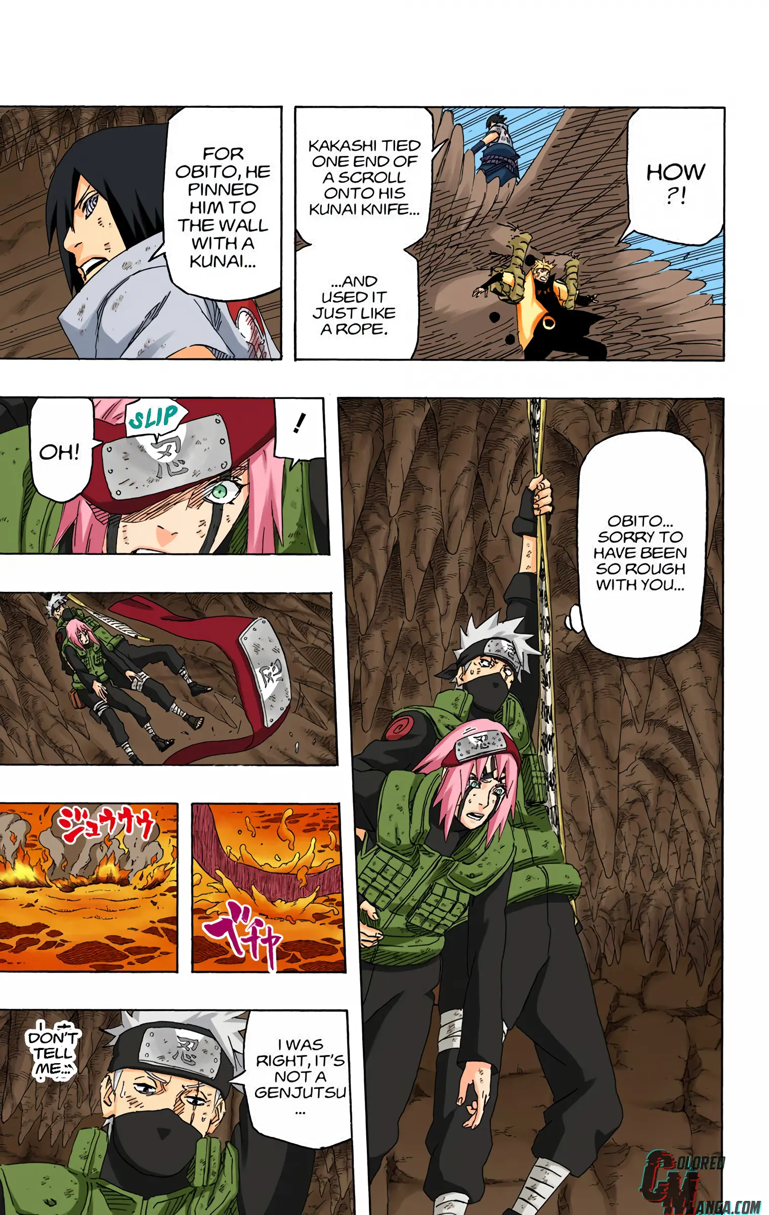 Naruto Colored Manga Online, chapter 680, page 9