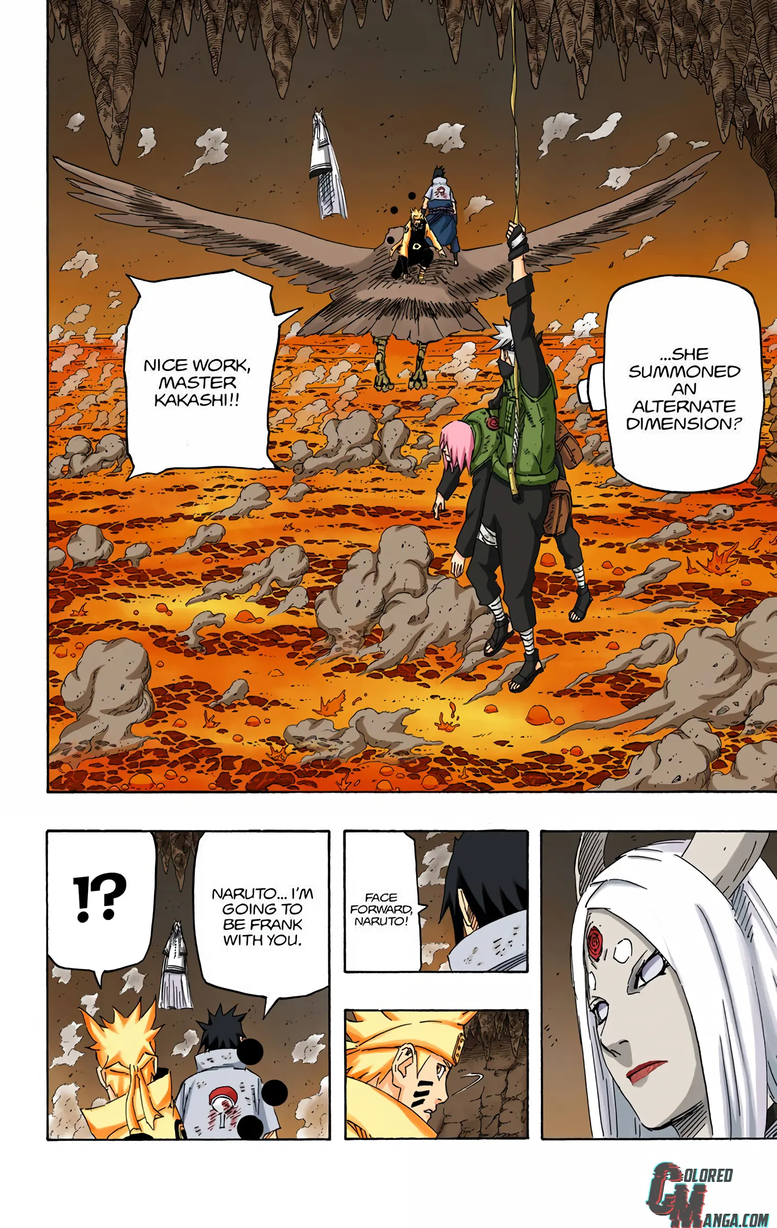 Naruto Colored Manga Online, chapter 680, page 10