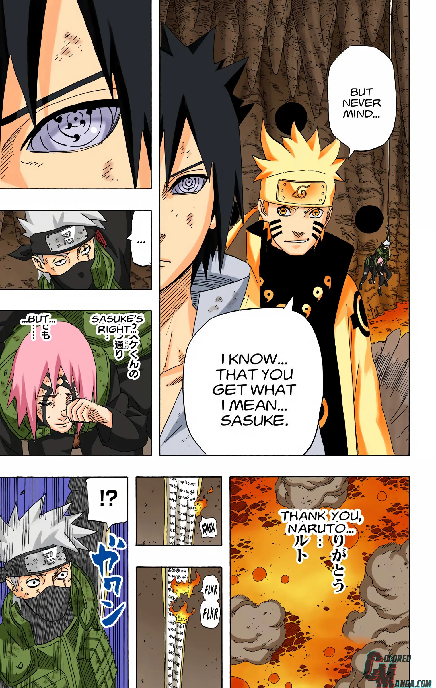 Naruto Colored Manga Online, chapter 680, page 13