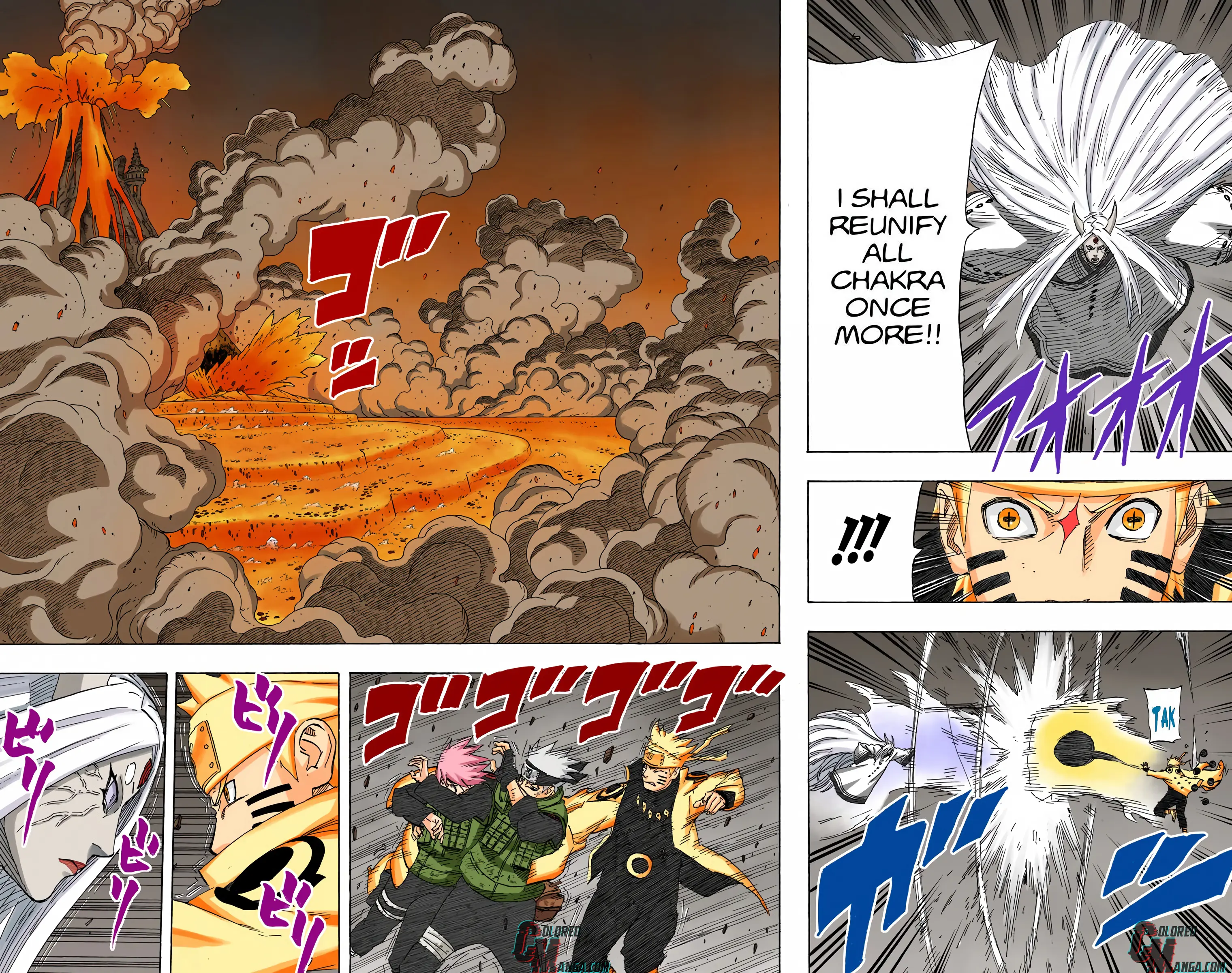 Naruto Colored Manga Online, chapter 680, page 20