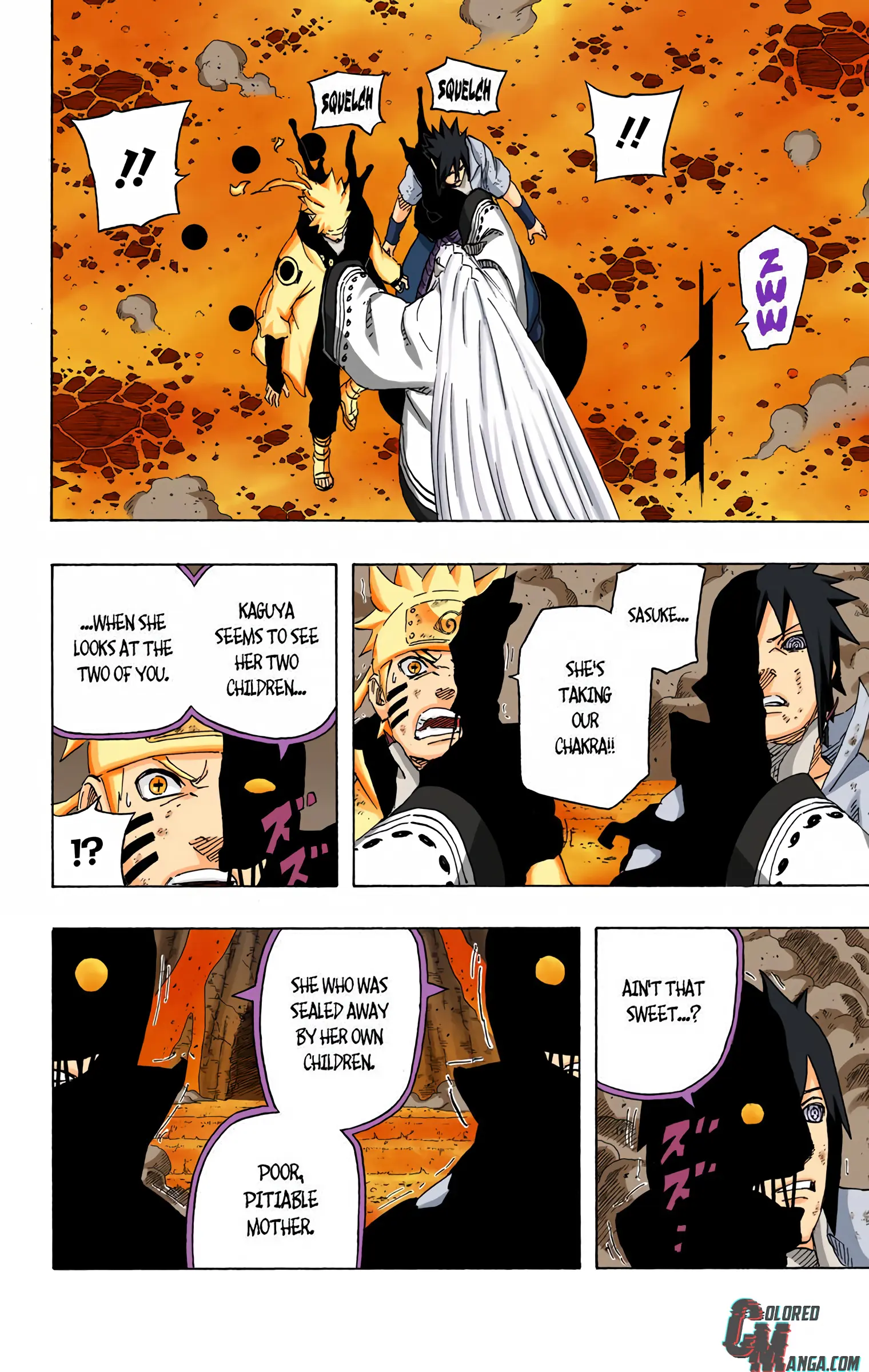 Naruto Colored Manga Online, chapter 681, page 6