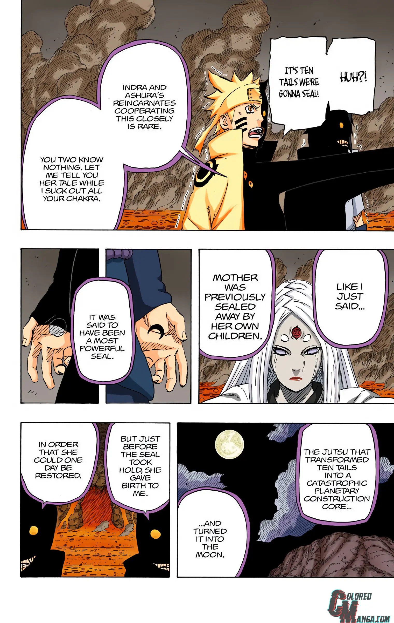 Naruto Colored Manga Online, chapter 681, page 8