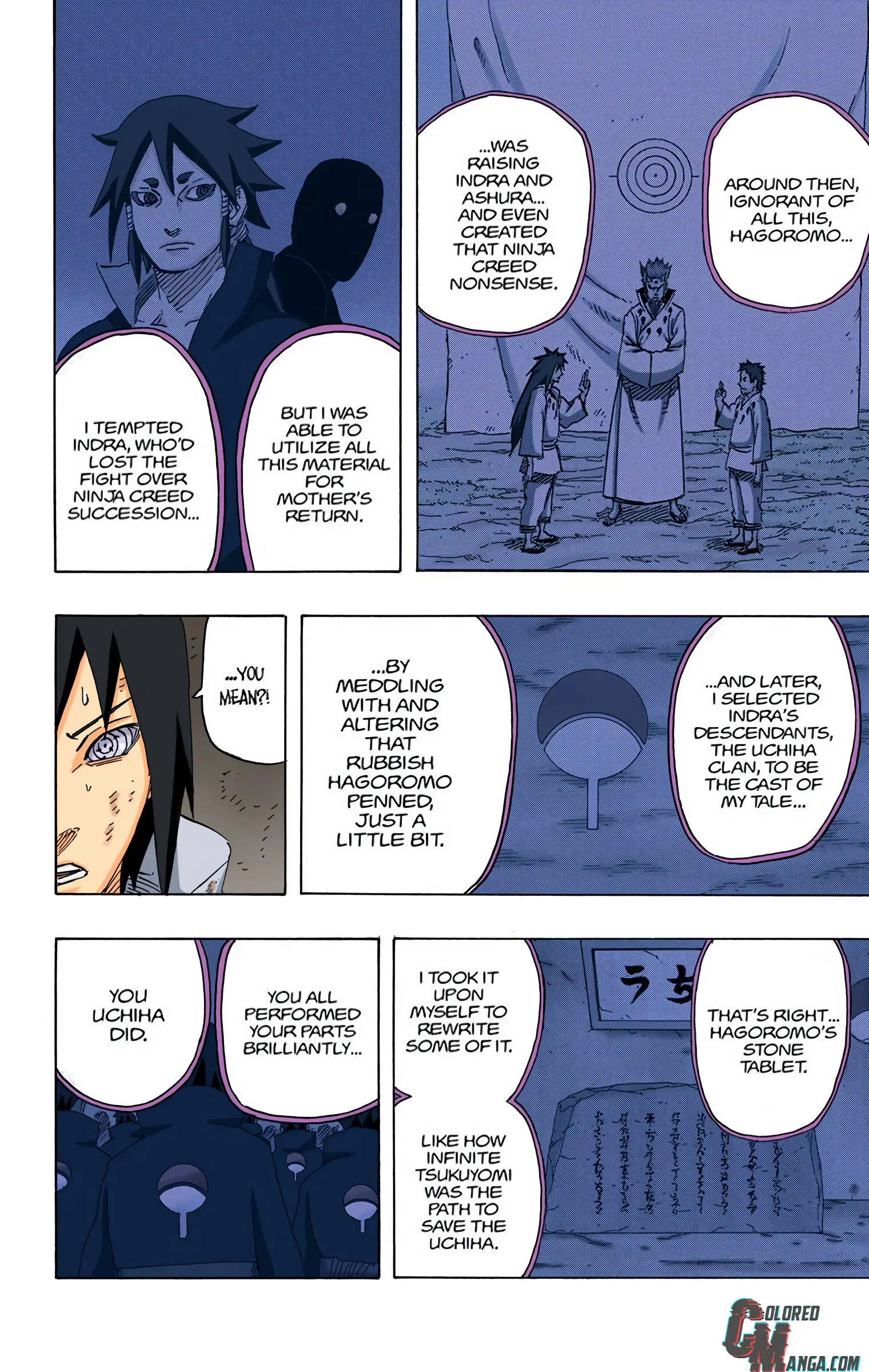 Naruto Colored Manga Online, chapter 681, page 10