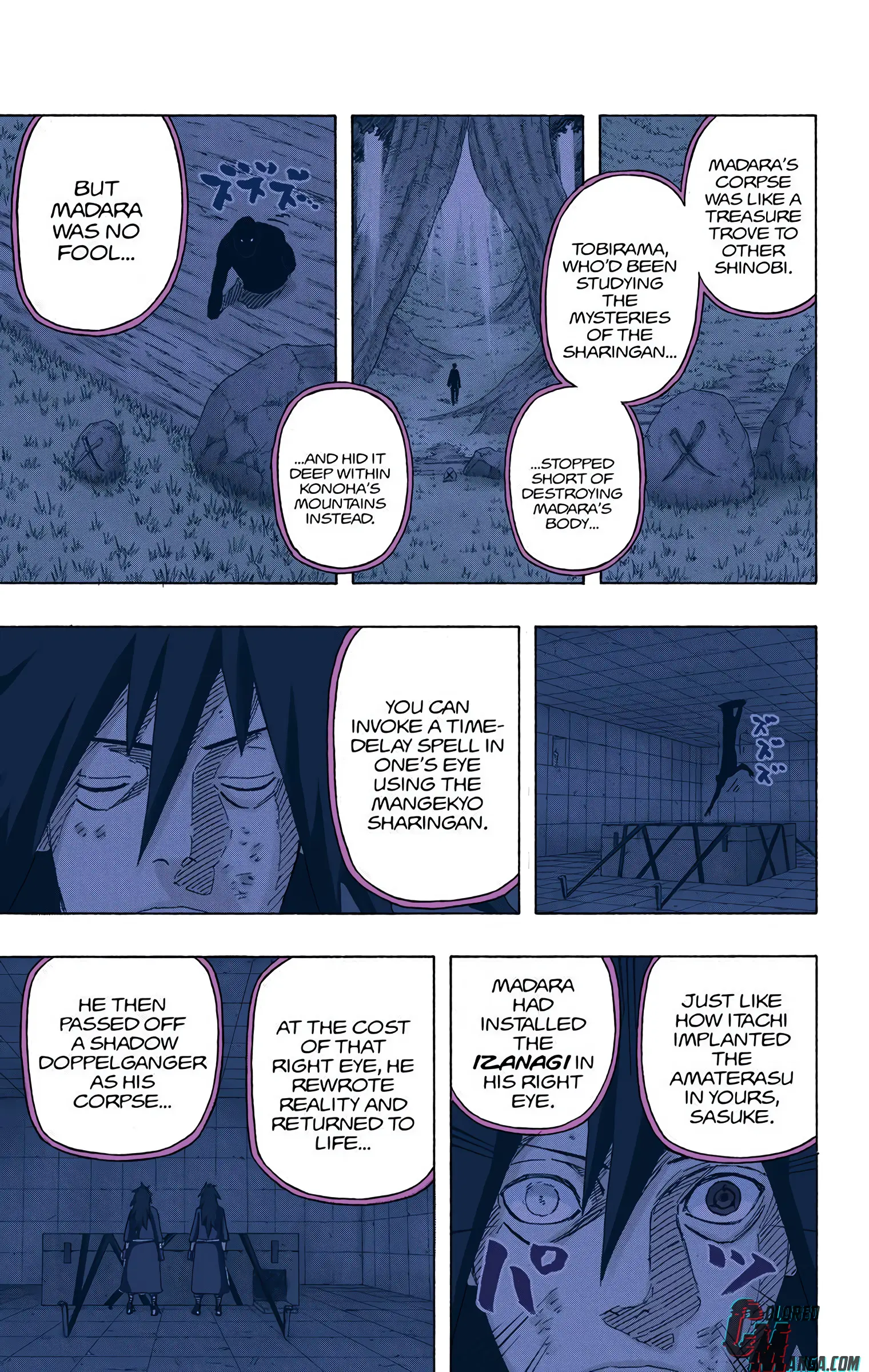 Naruto Colored Manga Online, chapter 681, page 13