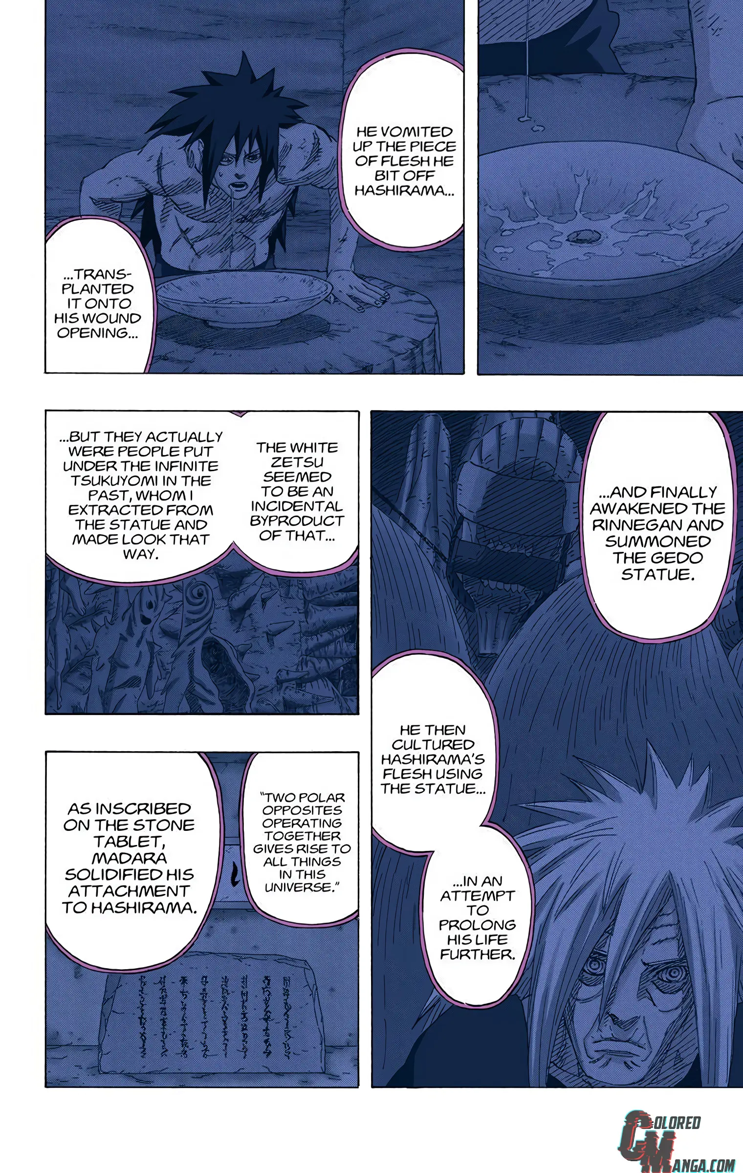 Naruto Colored Manga Online, chapter 681, page 14