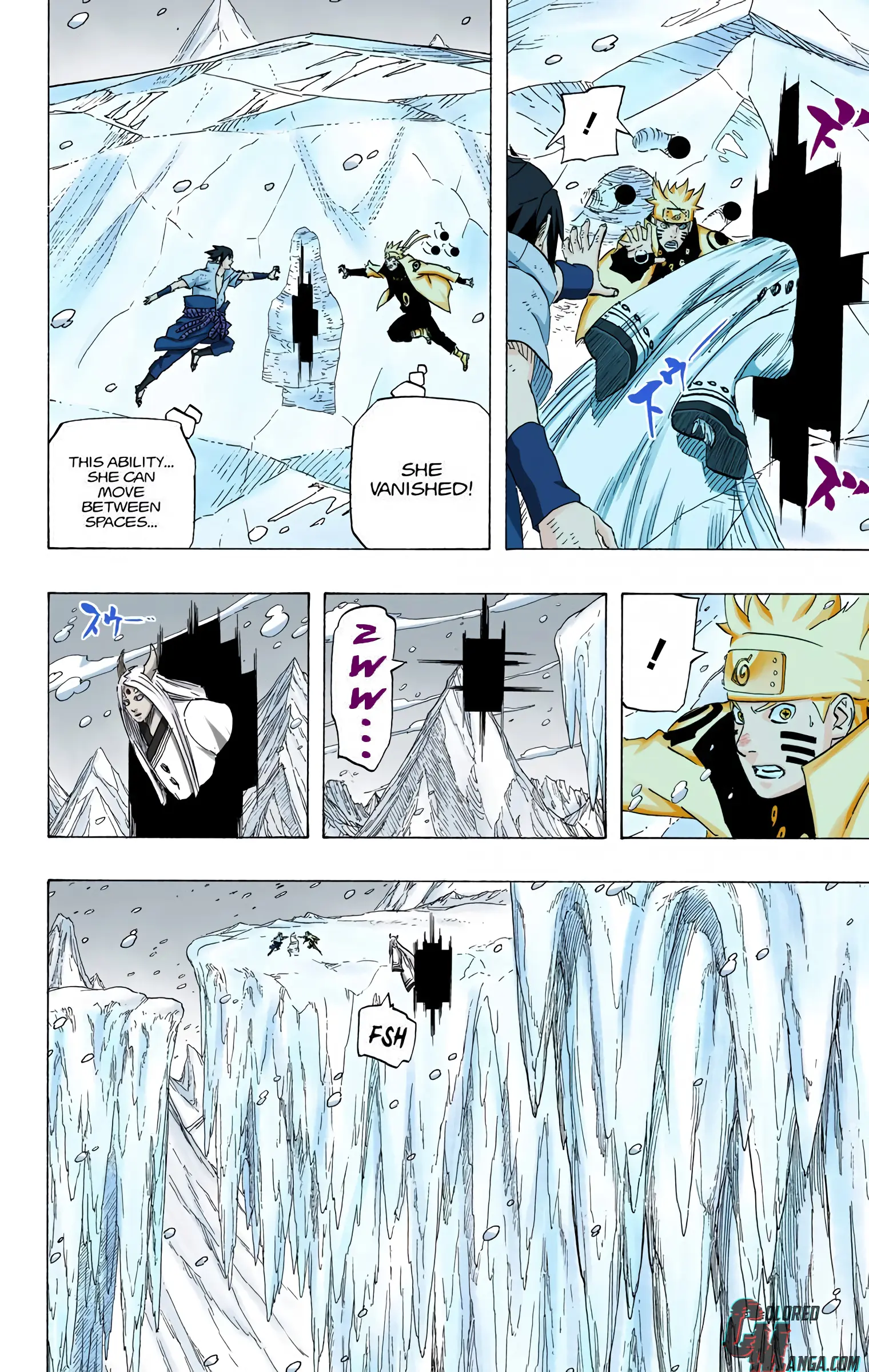 Naruto Colored Manga Online, chapter 682, page 10