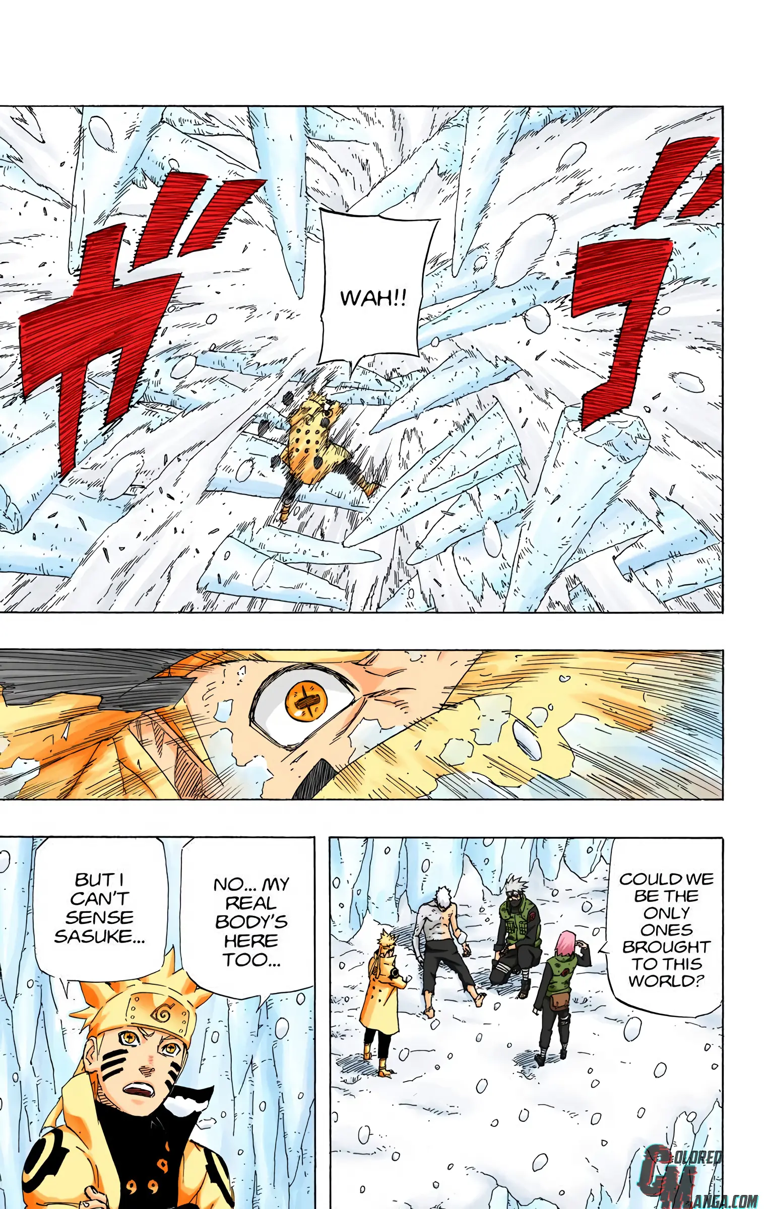 Naruto Colored Manga Online, chapter 683, page 5