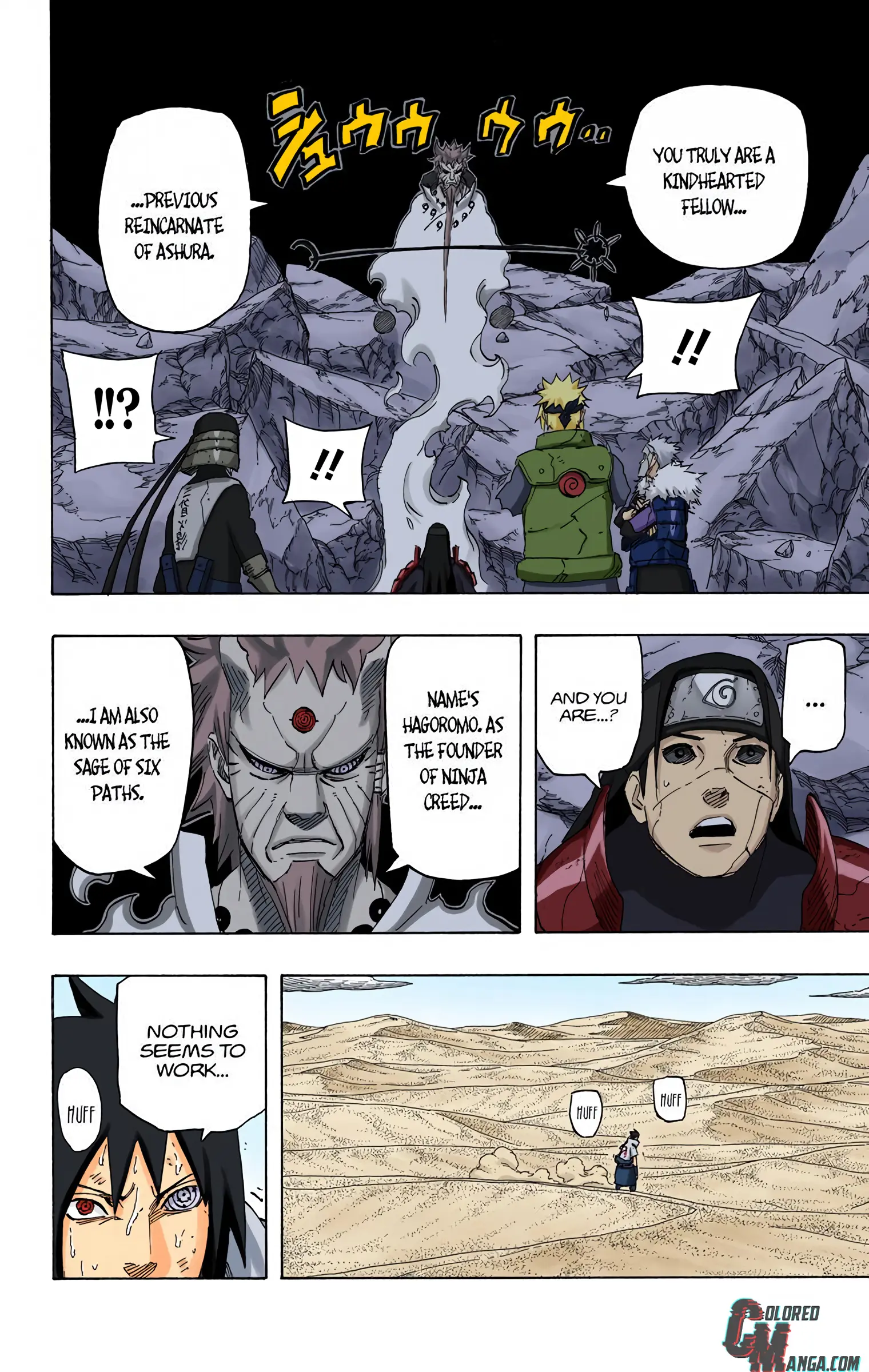 Naruto Colored Manga Online, chapter 683, page 10