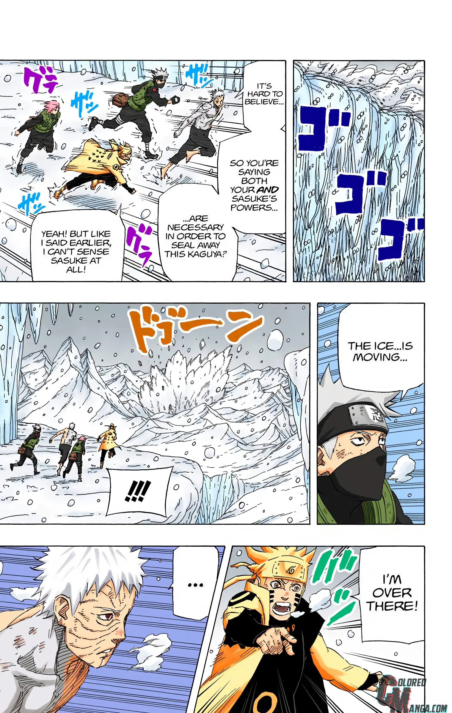 Naruto Colored Manga Online, chapter 683, page 11