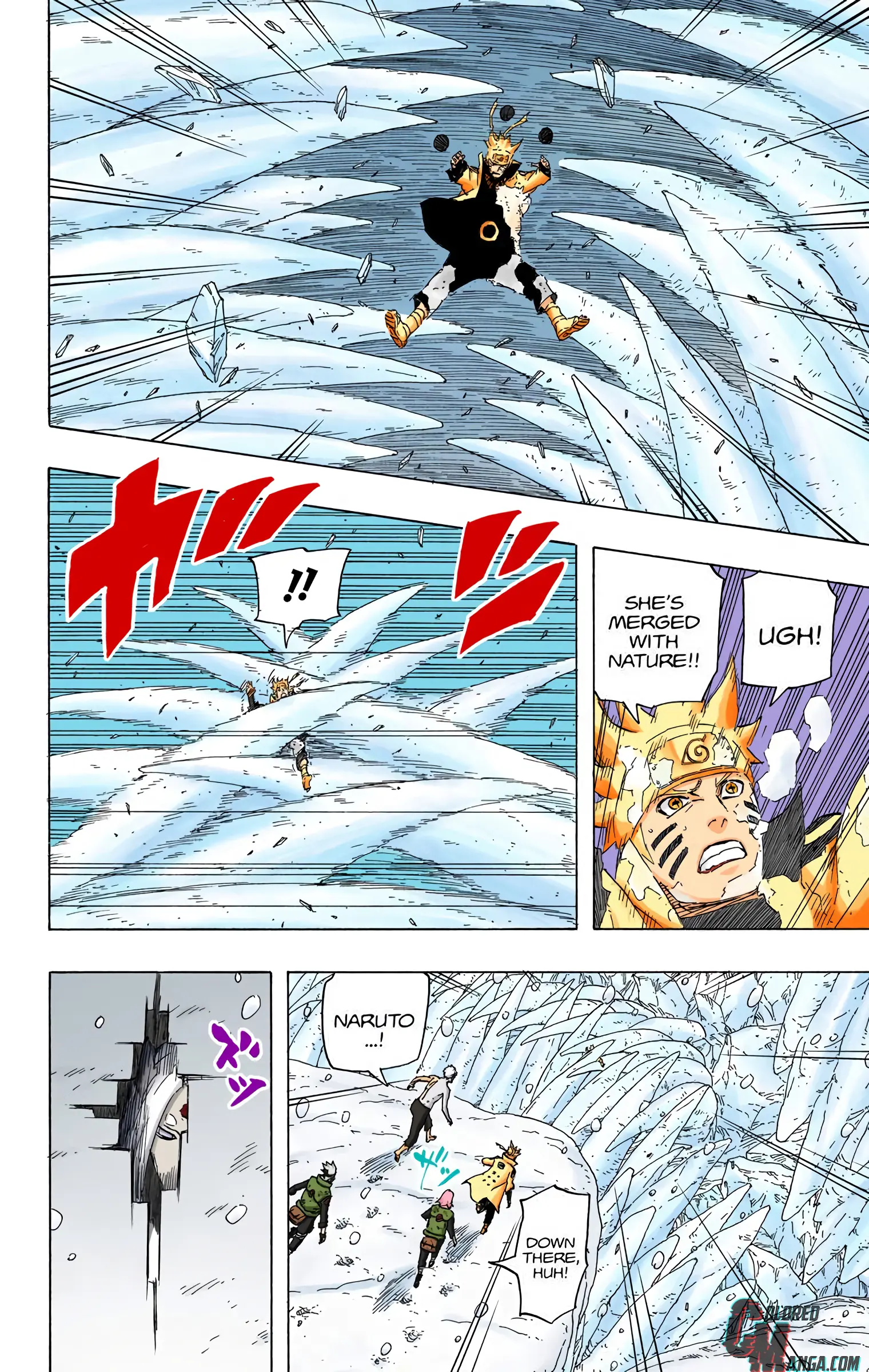 Naruto Colored Manga Online, chapter 683, page 12
