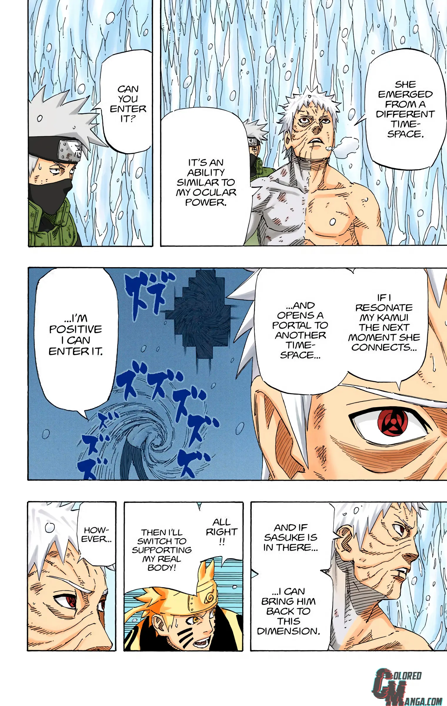 Naruto Colored Manga Online, chapter 683, page 14