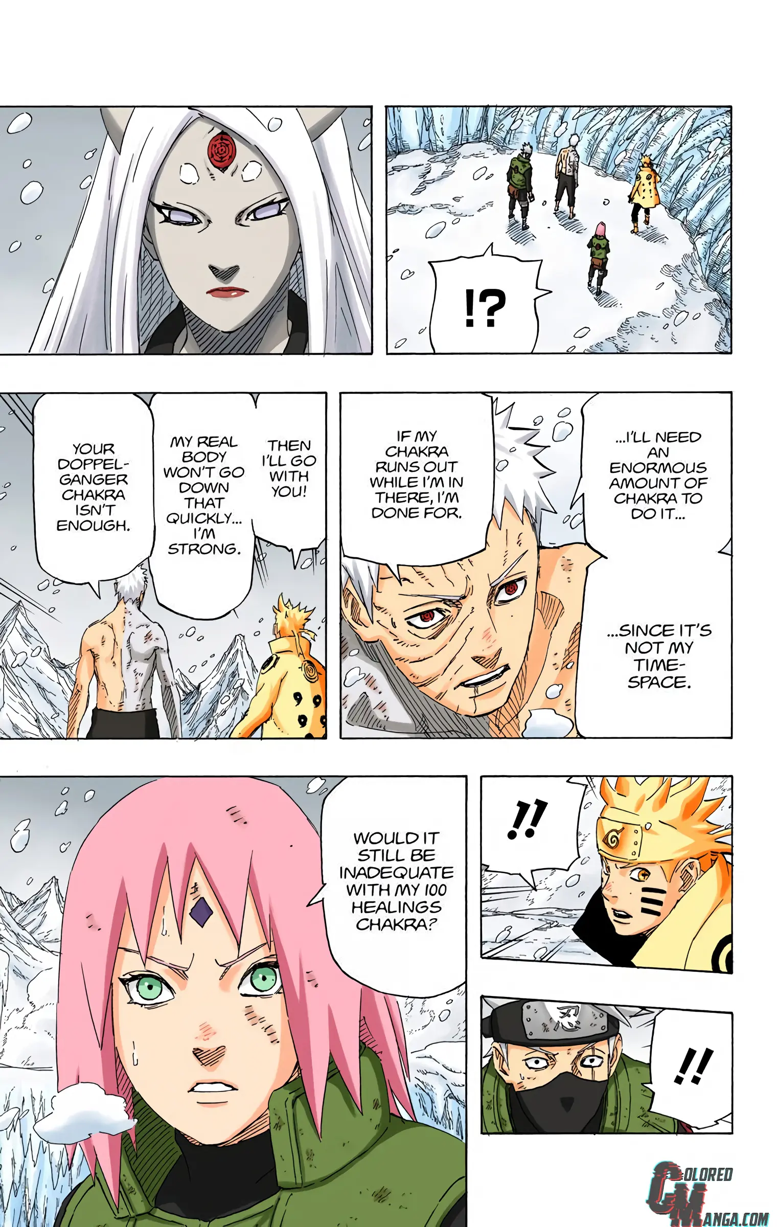 Naruto Colored Manga Online, chapter 683, page 15