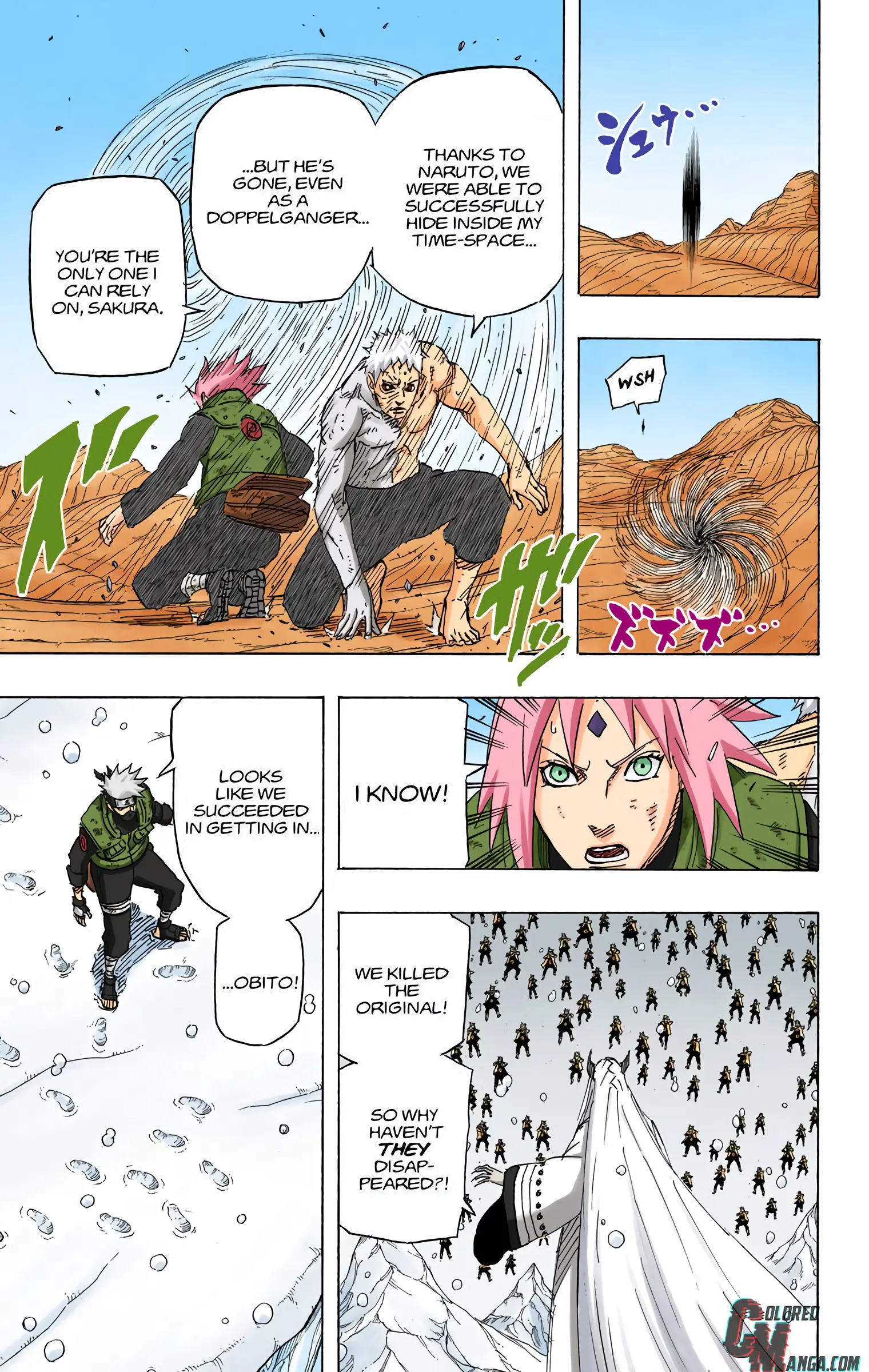 Naruto Colored Manga Online, chapter 684, page 16