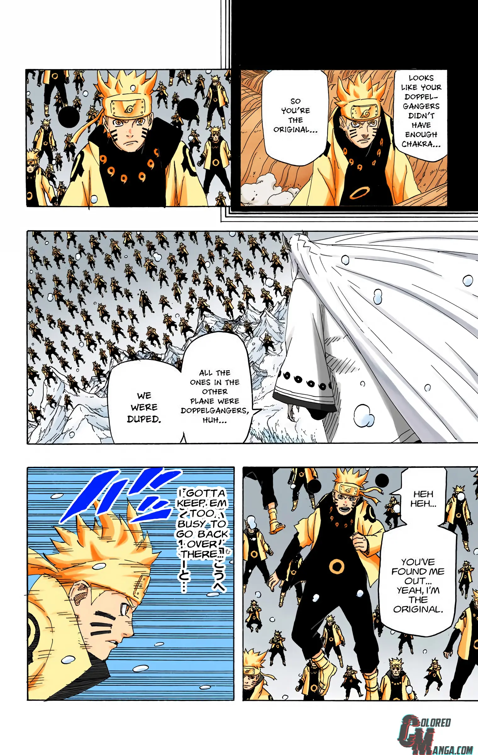 Naruto Colored Manga Online, chapter 685, page 6