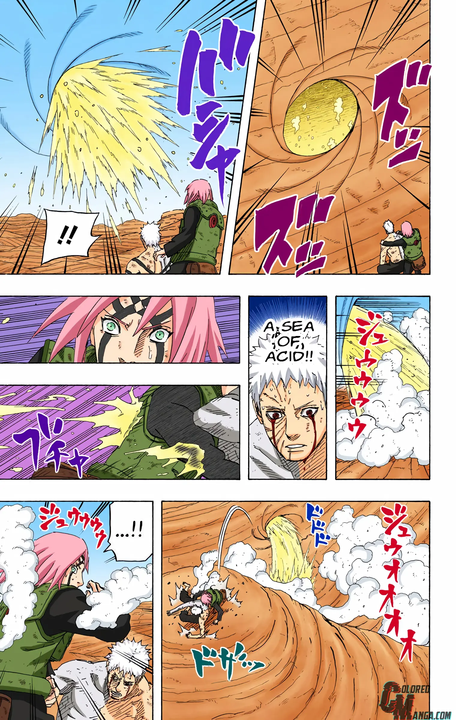 Naruto Colored Manga Online, chapter 685, page 11