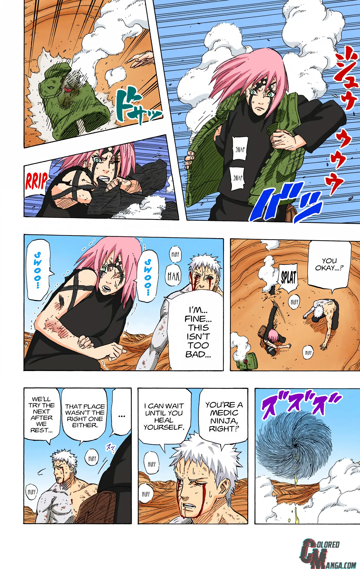 Naruto Colored Manga Online, chapter 685, page 12
