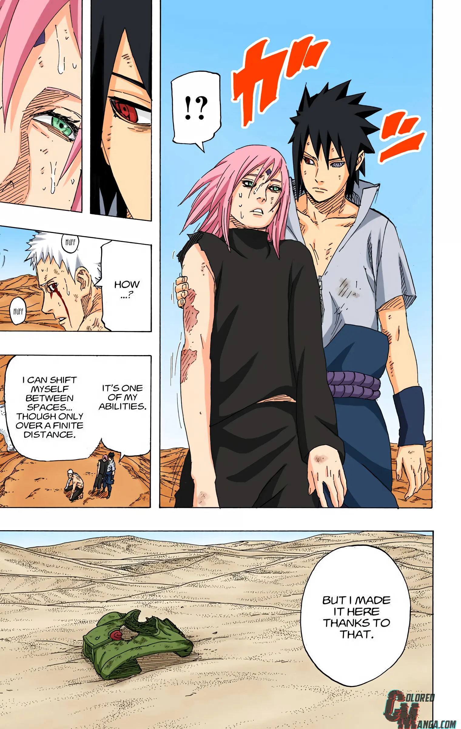 Naruto Colored Manga Online, chapter 685, page 17