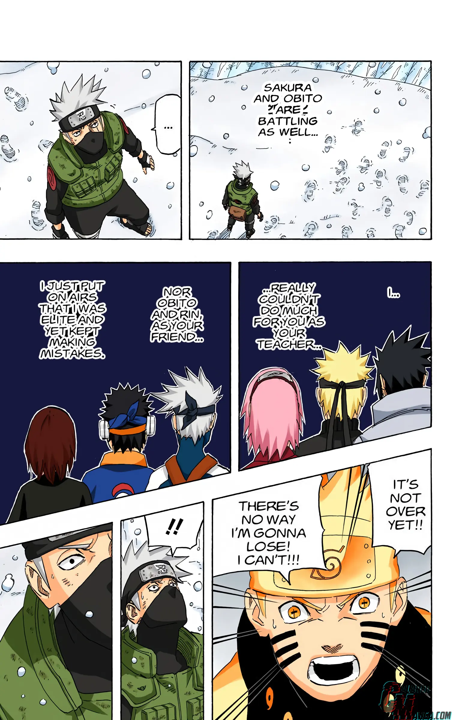 Naruto Colored Manga Online, chapter 686, page 8