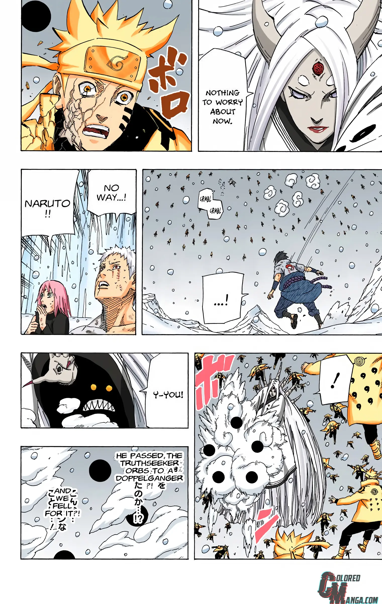 Naruto Colored Manga Online, chapter 686, page 11