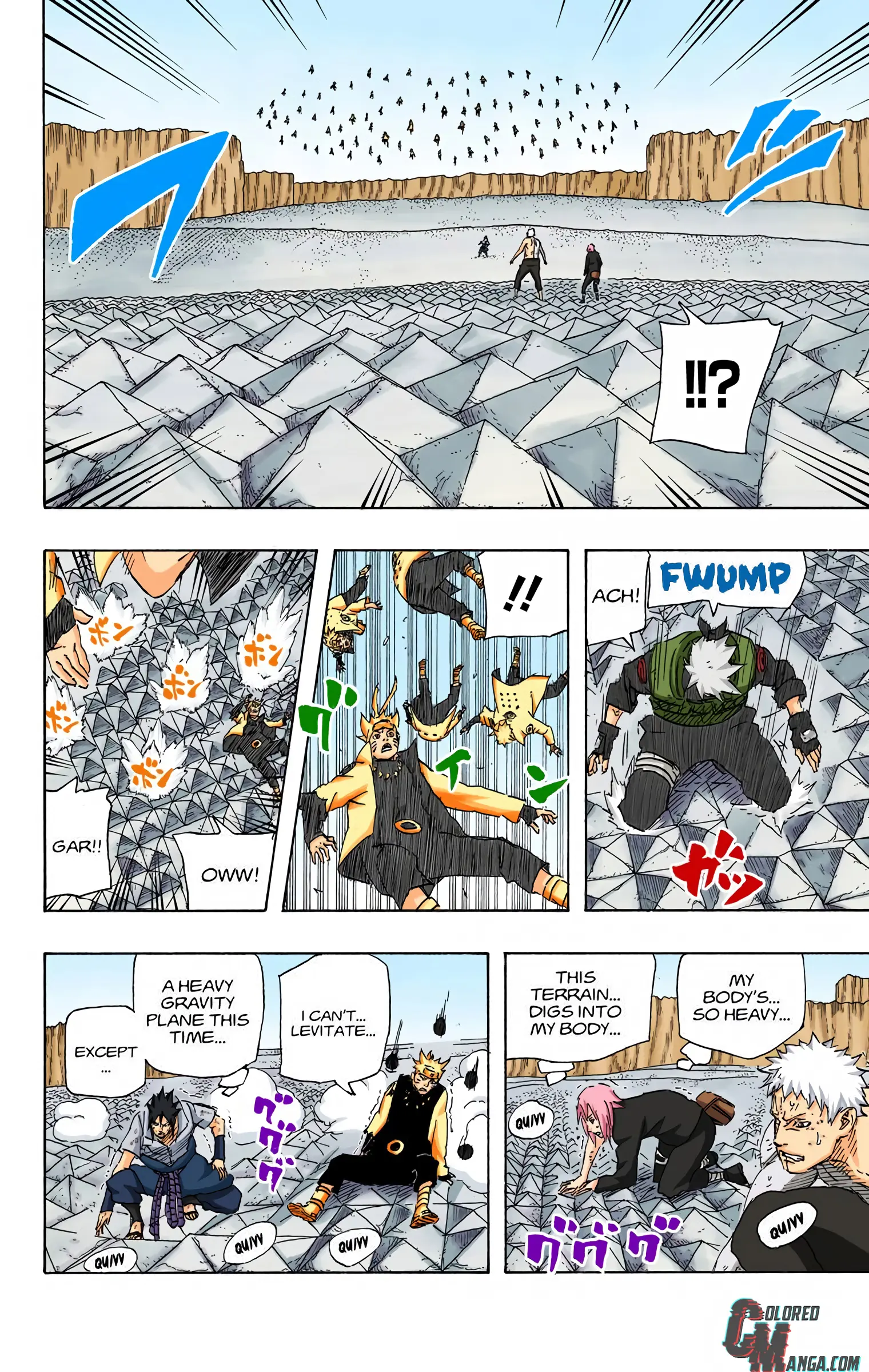 Naruto Colored Manga Online, chapter 686, page 13